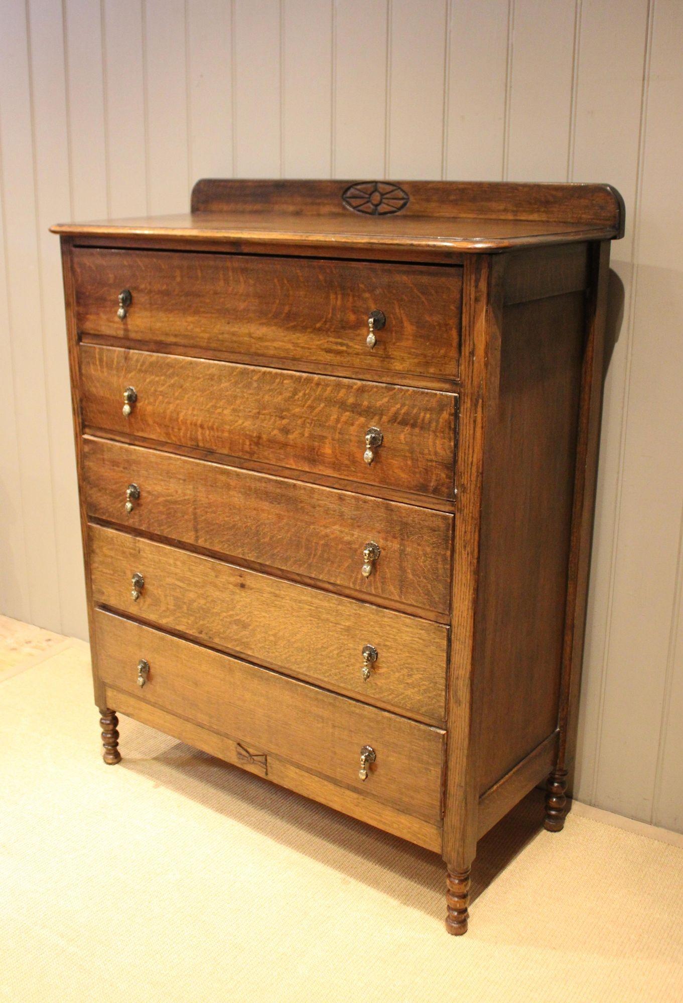 Large Oak Chest of Drawers (1 of 14) Large Oak Chest of Drawers (1 of 14)