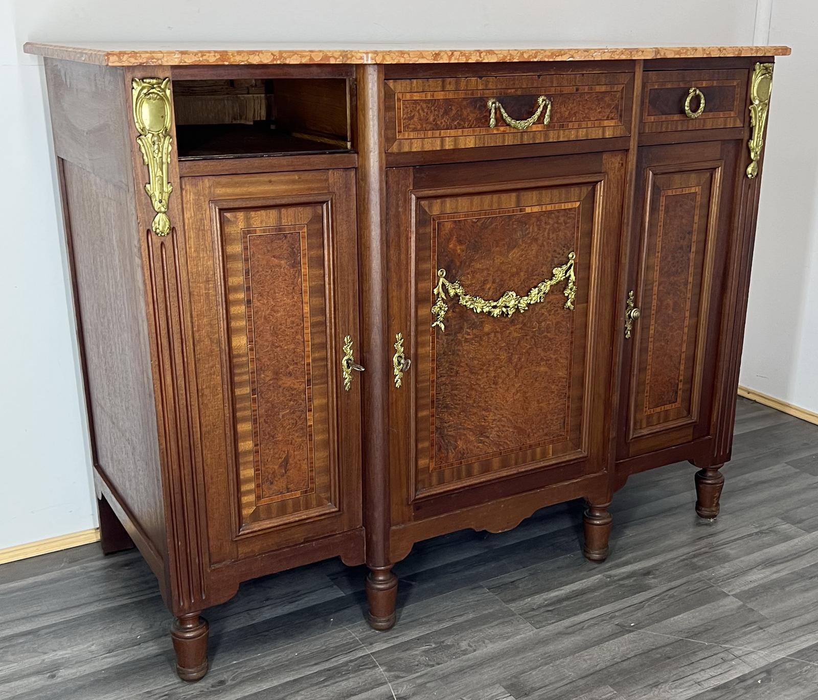 French Inlaid Cabinets - main image