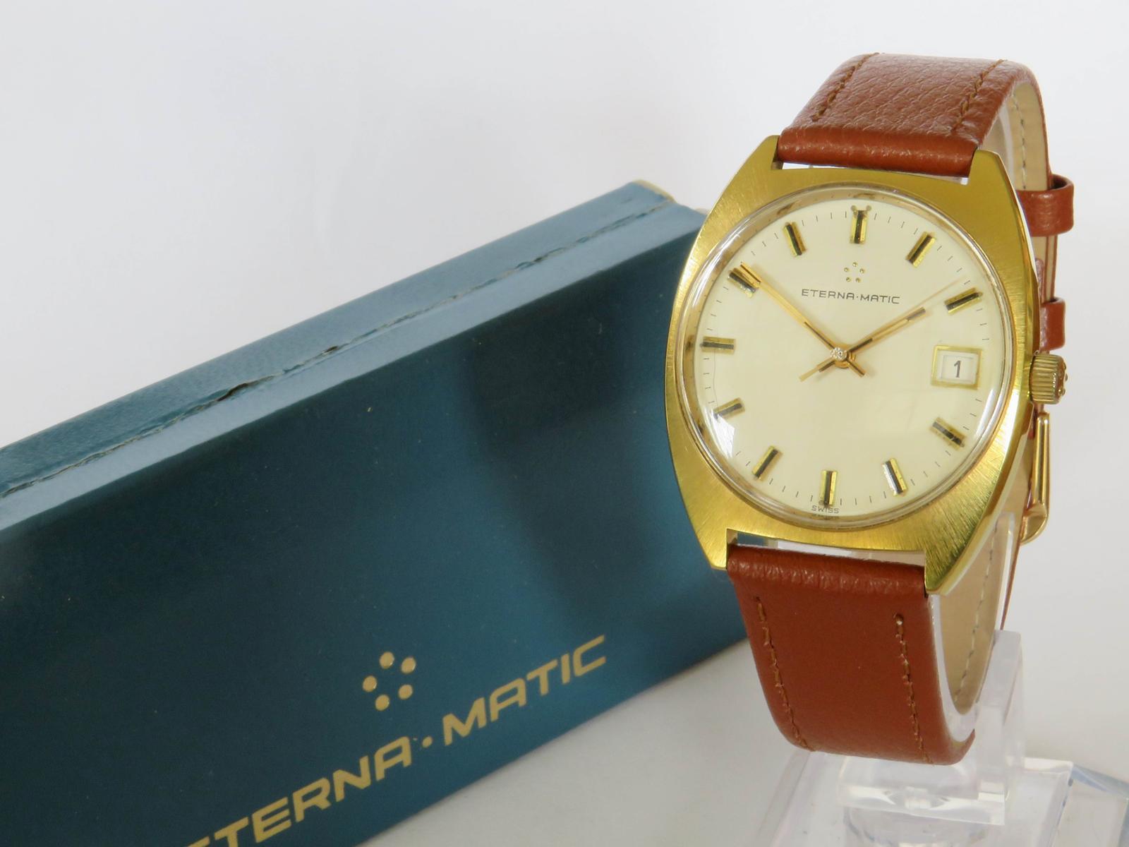 Watch : Gents 1960s Eterna-matic Automatic Wristwatch (1 of 5)