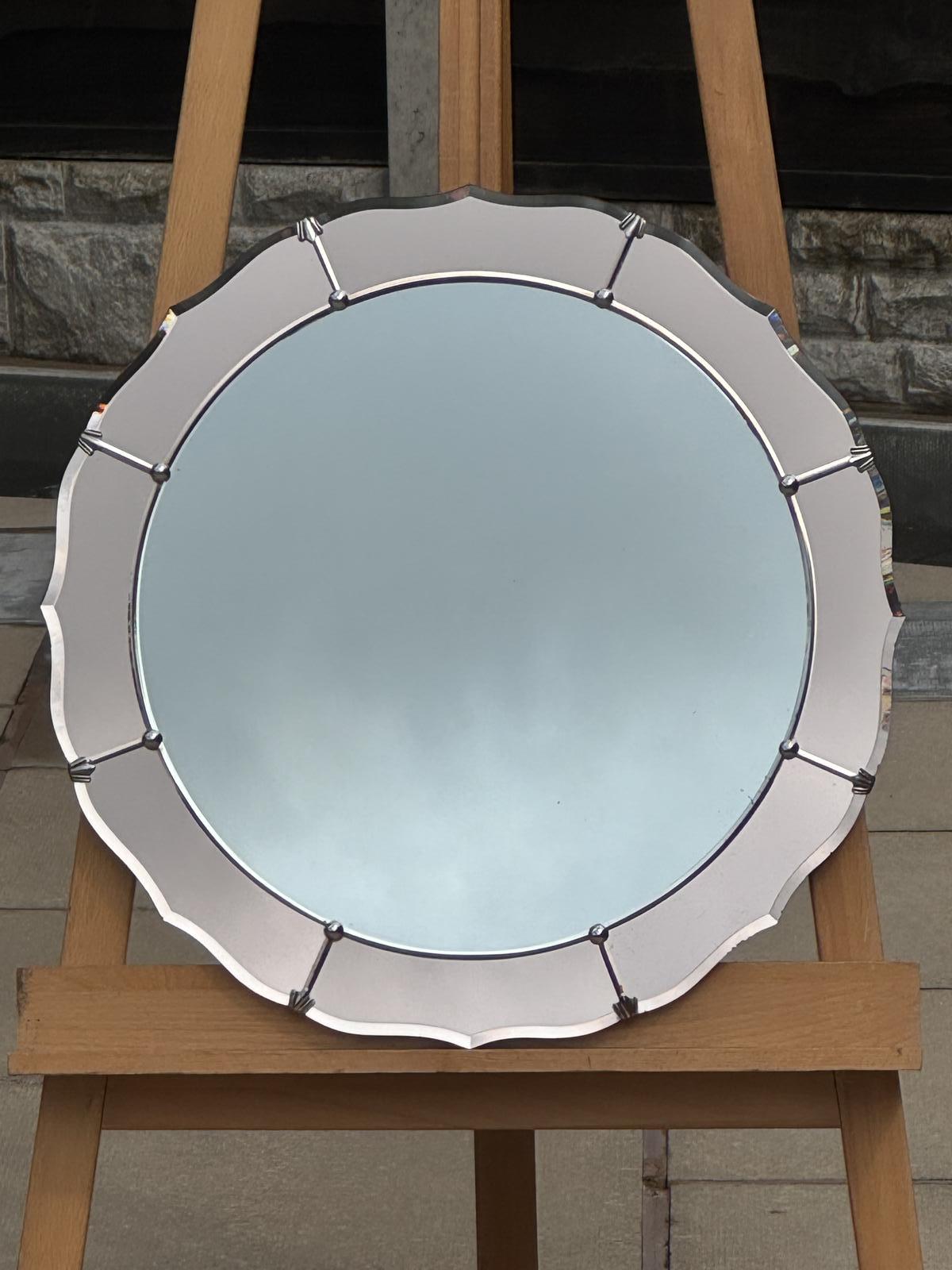 Pink Petal Deco Mirror (1 of 4)