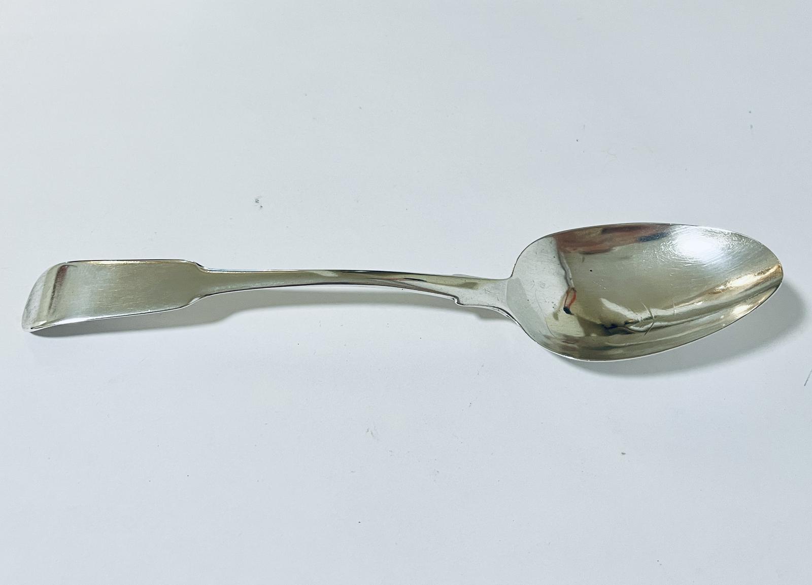 Exeter Silver Georgian Serving Spoon (1 of 7) Exeter Silver Georgian Serving Spoon (1 of 7)