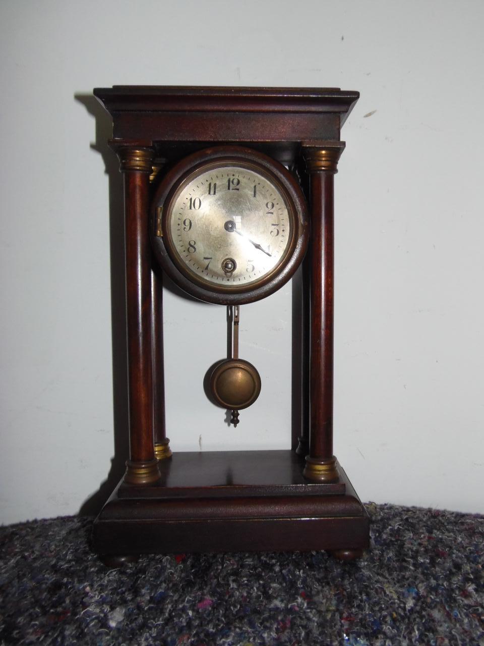 German Arts & Crafts Style Watch Clock (1 of 8) German Arts & Crafts Style Watch Clock (1 of 8)
