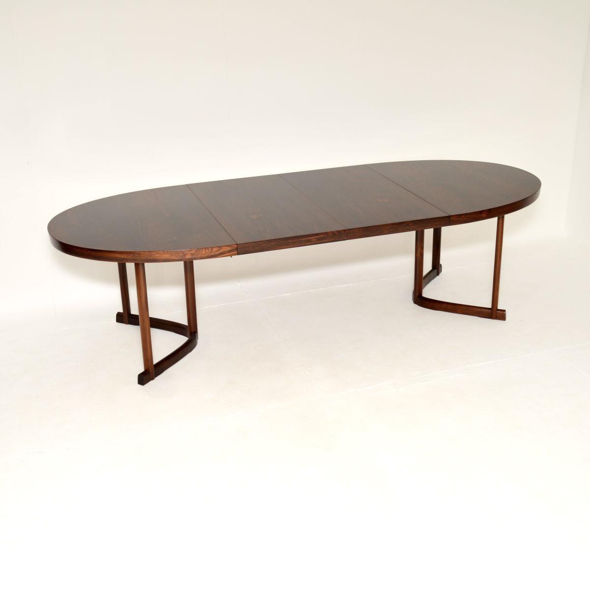 Danish Vintage Rosewood Dining Table by Johannes Andersen (1 of 12) Danish Vintage Rosewood Dining Table by Johannes Andersen (1 of 12)