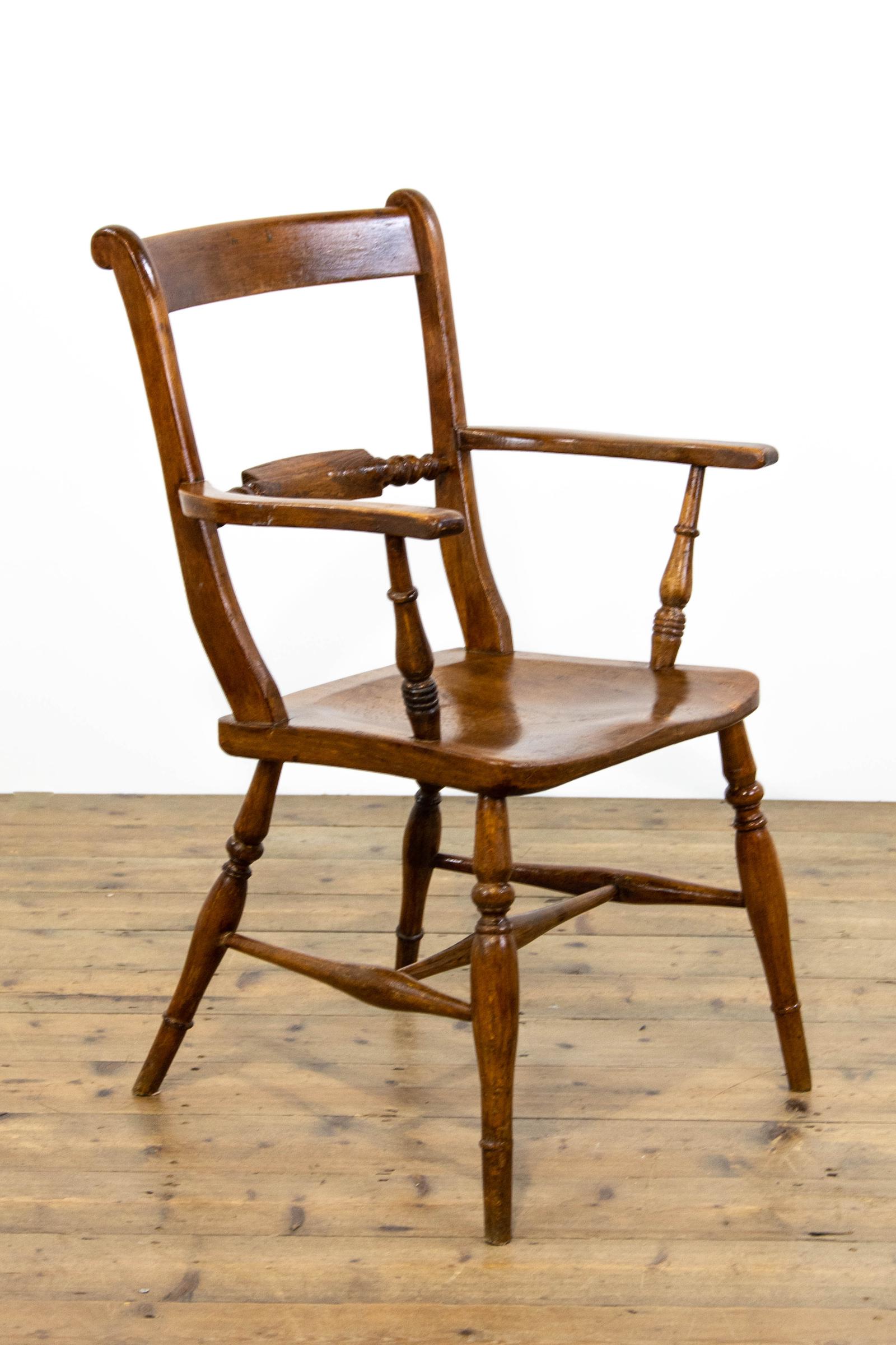 Antique Beech & Elm Windsor Armchair (1 of 8) Antique Beech & Elm Windsor Armchair (1 of 8)