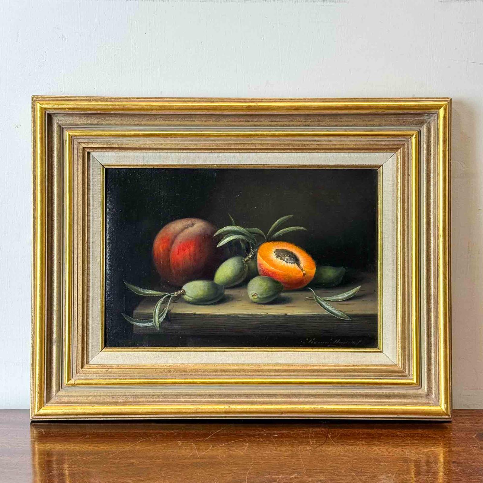 'almonds and Fruit' Still Life Painting by Brian Davies (1 of 9)
