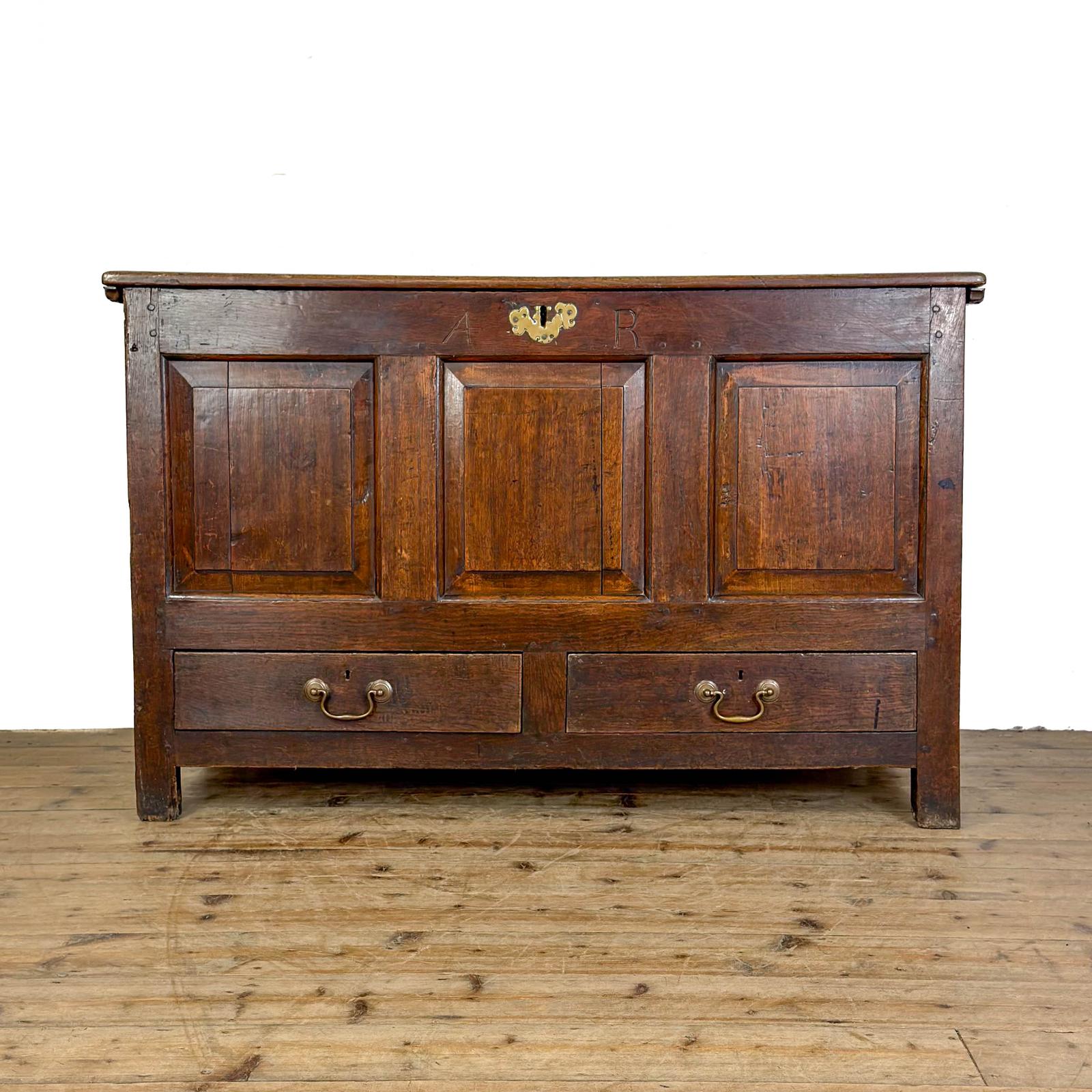 Antique 18th Century Oak Mule Chest (1 of 10) Antique 18th Century Oak Mule Chest (1 of 10)