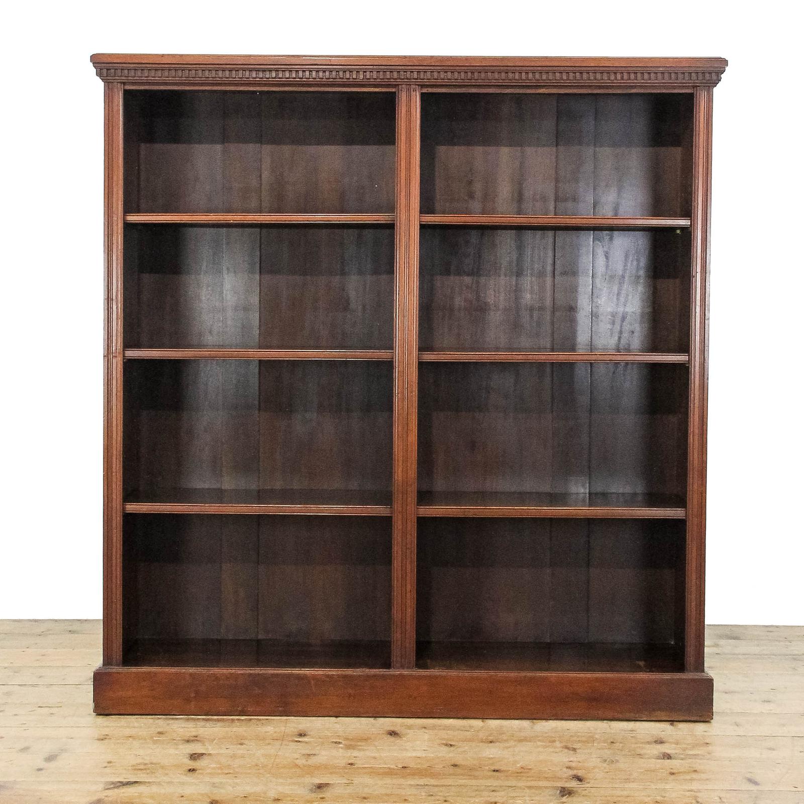 Antique Victorian Walnut Bookcase (1 of 10)
