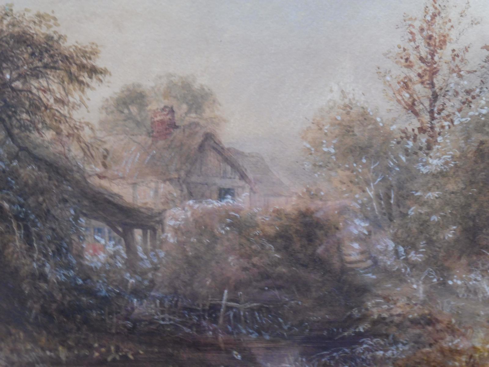 Watercolour Llanthony Monmouthshire Listed Artist Charles Sharpe (1 of 10)