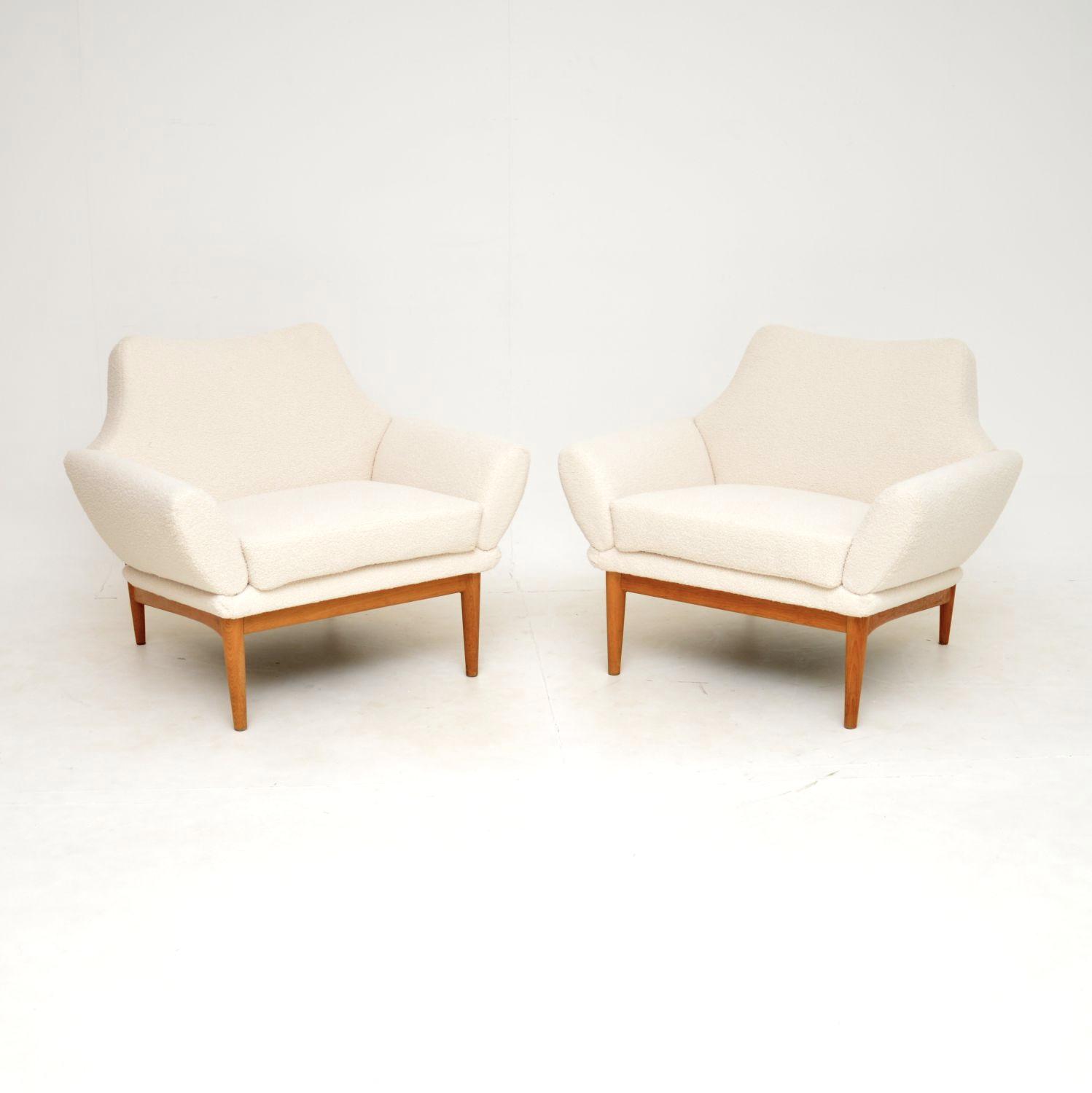 1960's Pair of Danish Vintage Armchairs by Johannes Andersen (1 of 9) 1960's Pair of Danish Vintage Armchairs by Johannes Andersen (1 of 9)