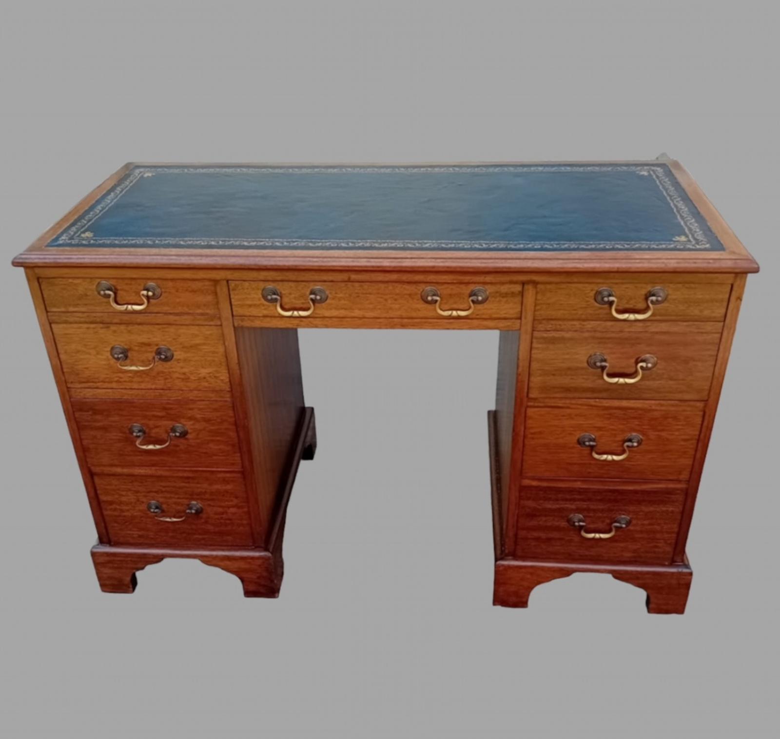 A 20thc Mahogany Desk by Alan Solly (1 of 7)