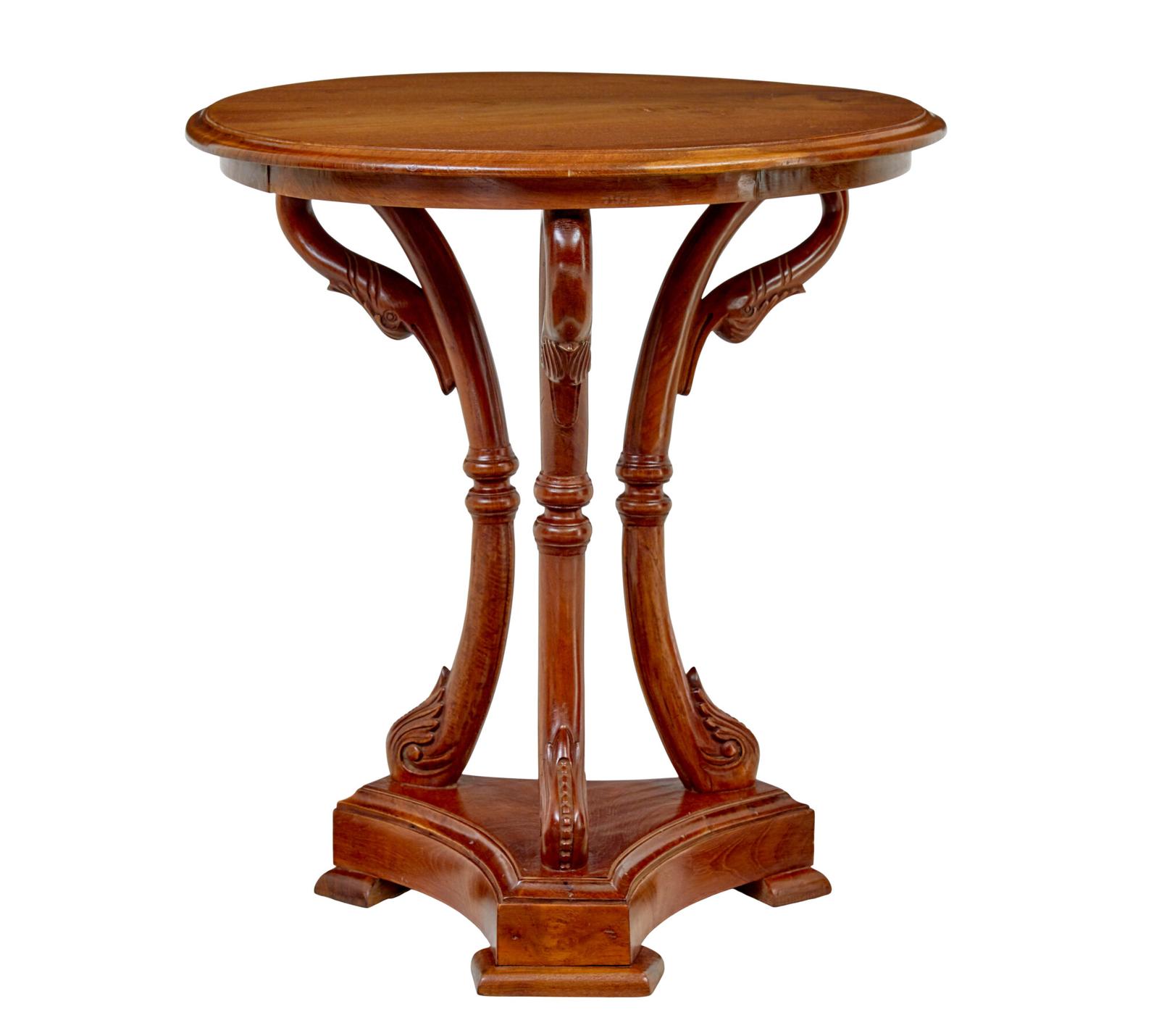 Early 20th Century Carved Teak Side Table (1 of 7) Early 20th Century Carved Teak Side Table (1 of 7)