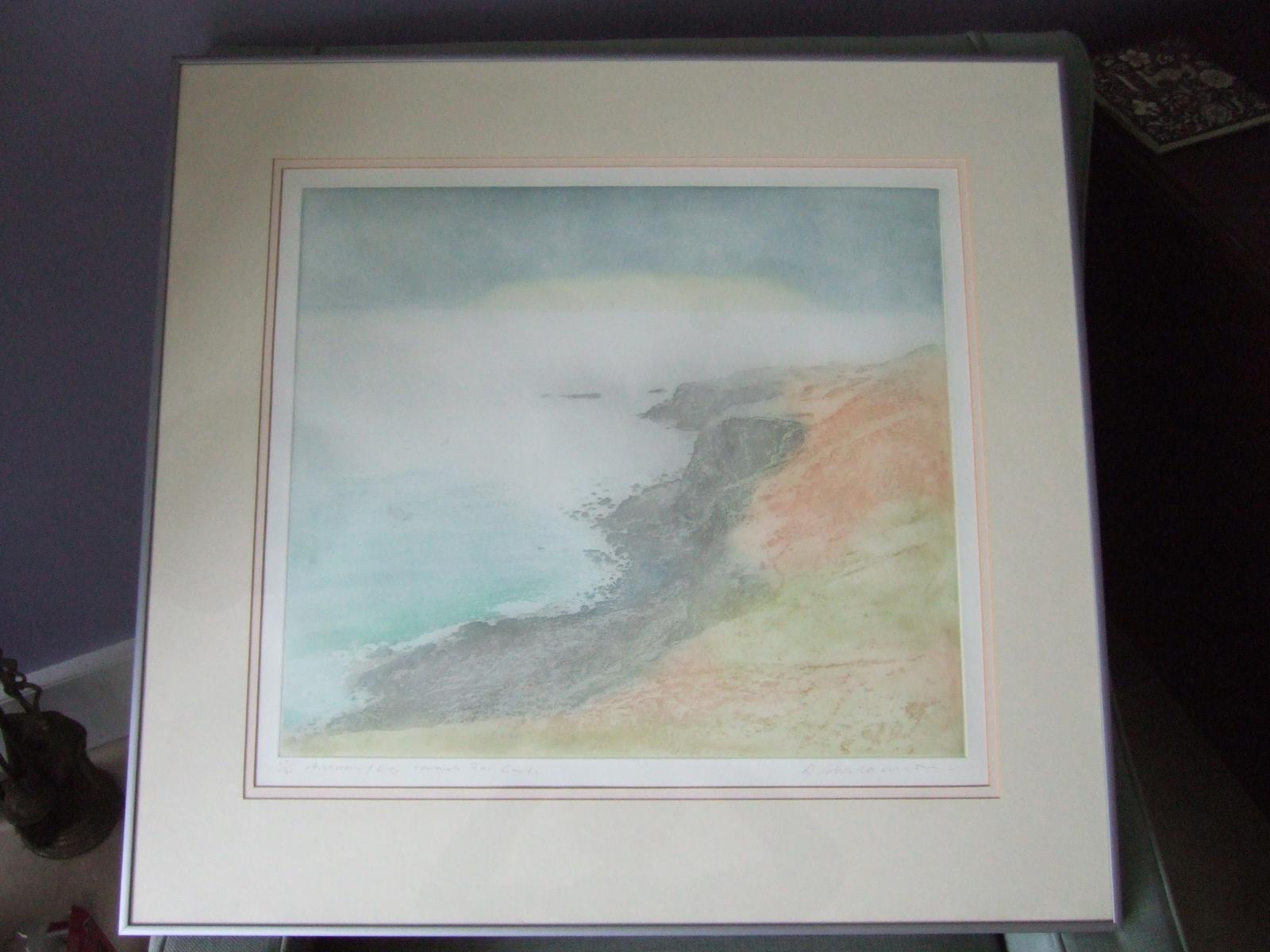 Donald Wilkinson (b.1937): Limited Edition Aquatint of Eigg, Scotland (1 of 6)