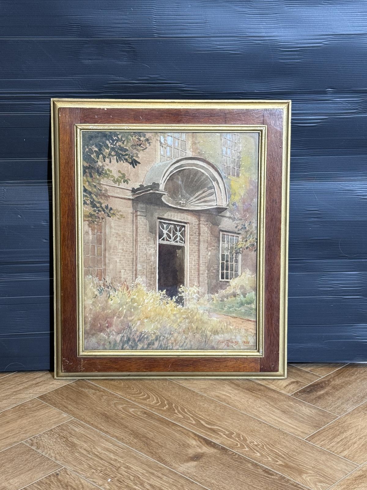 Watercolour by F.W. Thomas (1 of 4) Watercolour by F.W. Thomas (1 of 4)