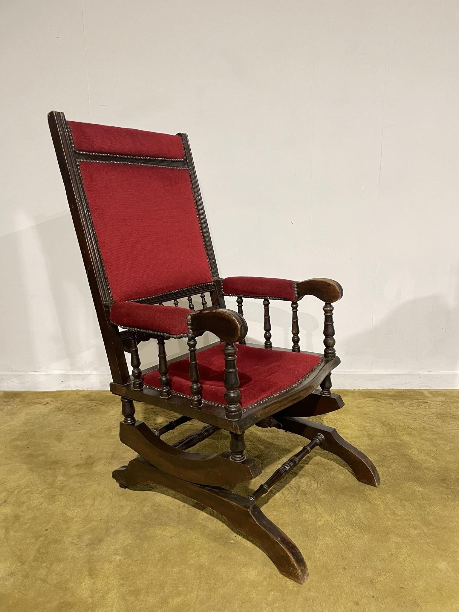 Beech Framed American Rocking Chair (1 of 17) Beech Framed American Rocking Chair (1 of 17)