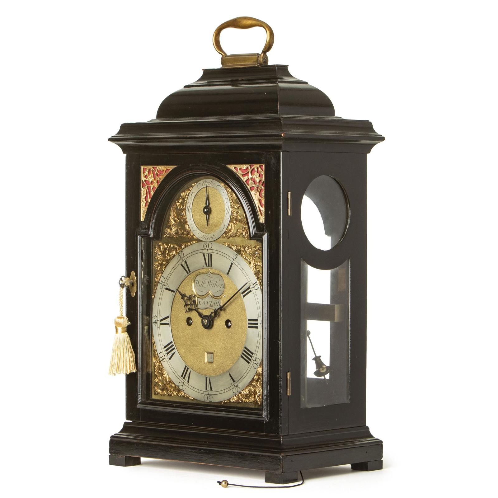 Ebonised Striking Bracket Clock – William Withers – London (1 of 3)