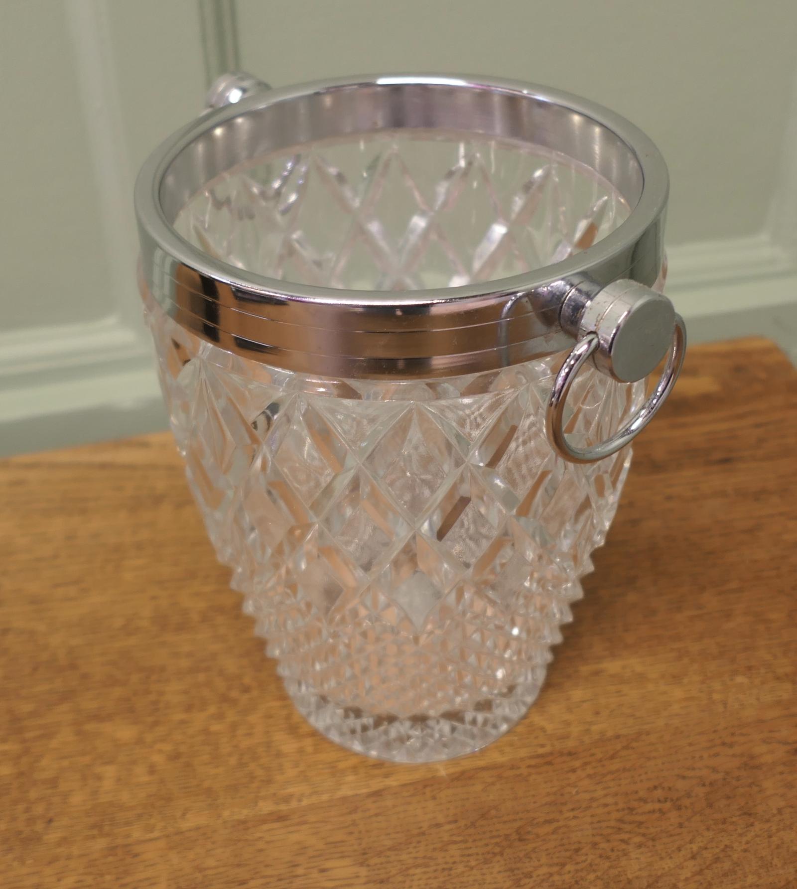 Art Deco Diamond Pattern Champagne Wine Cooler (1 of 6) Art Deco Diamond Pattern Champagne Wine Cooler (1 of 6)