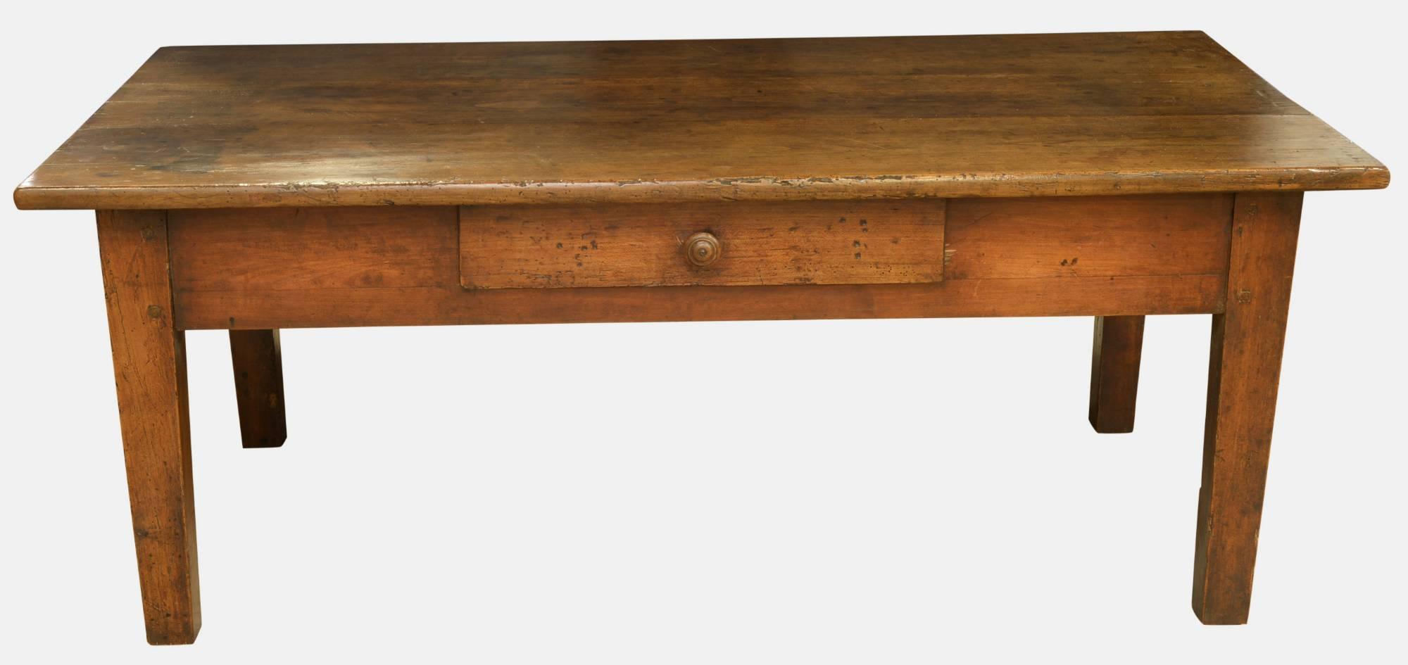 French Farmhouse Cherrywood Coffee Table (1 of 1) French Farmhouse Cherrywood Coffee Table (1 of 1)