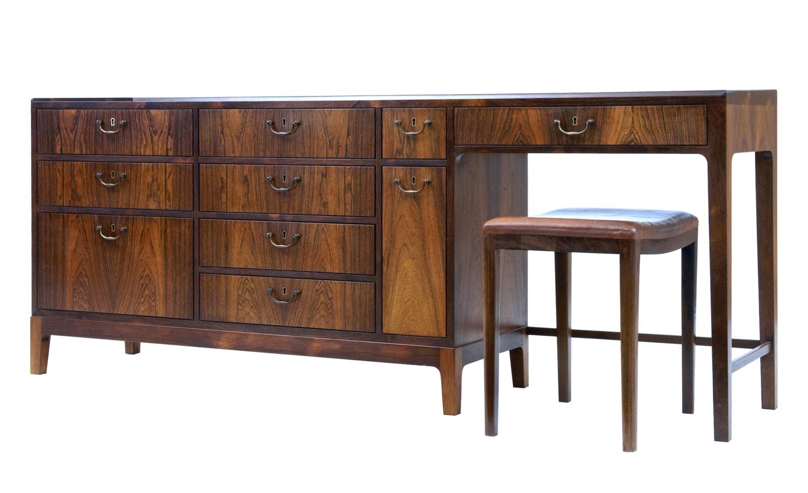 1960s Danish Design Palisander Dressing Sideboard by Frode Holm (1 of 11)