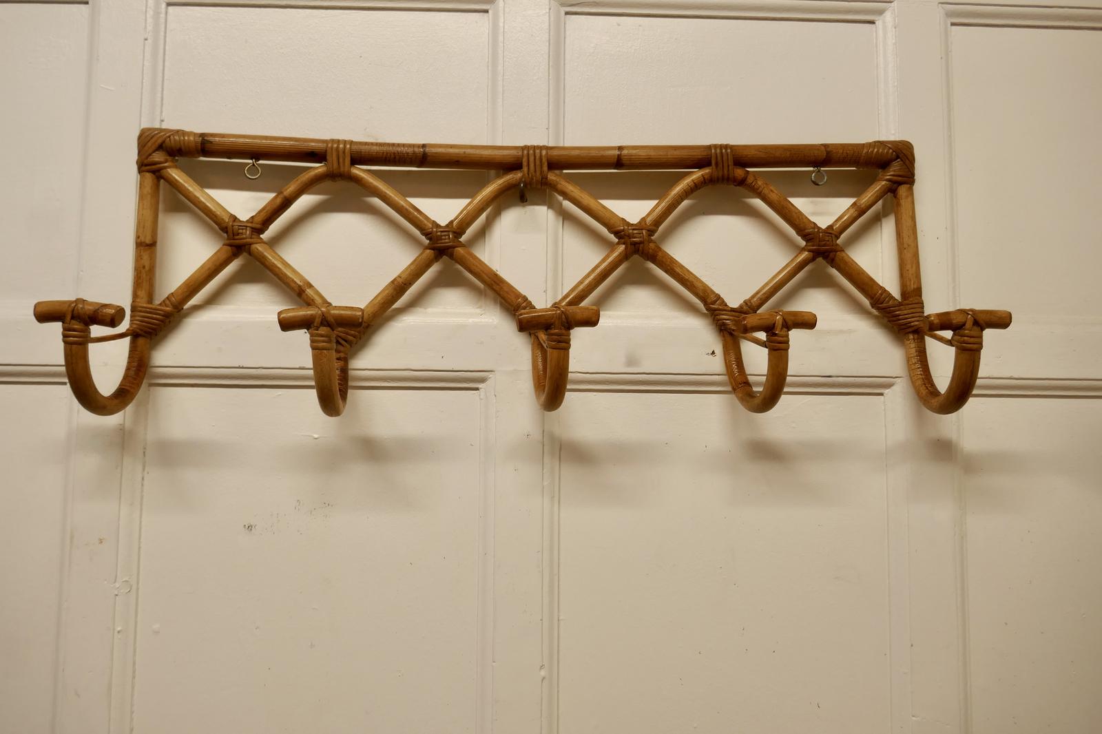 French Bent Bamboo Hat and Coat Rack TAC248 / LA399229