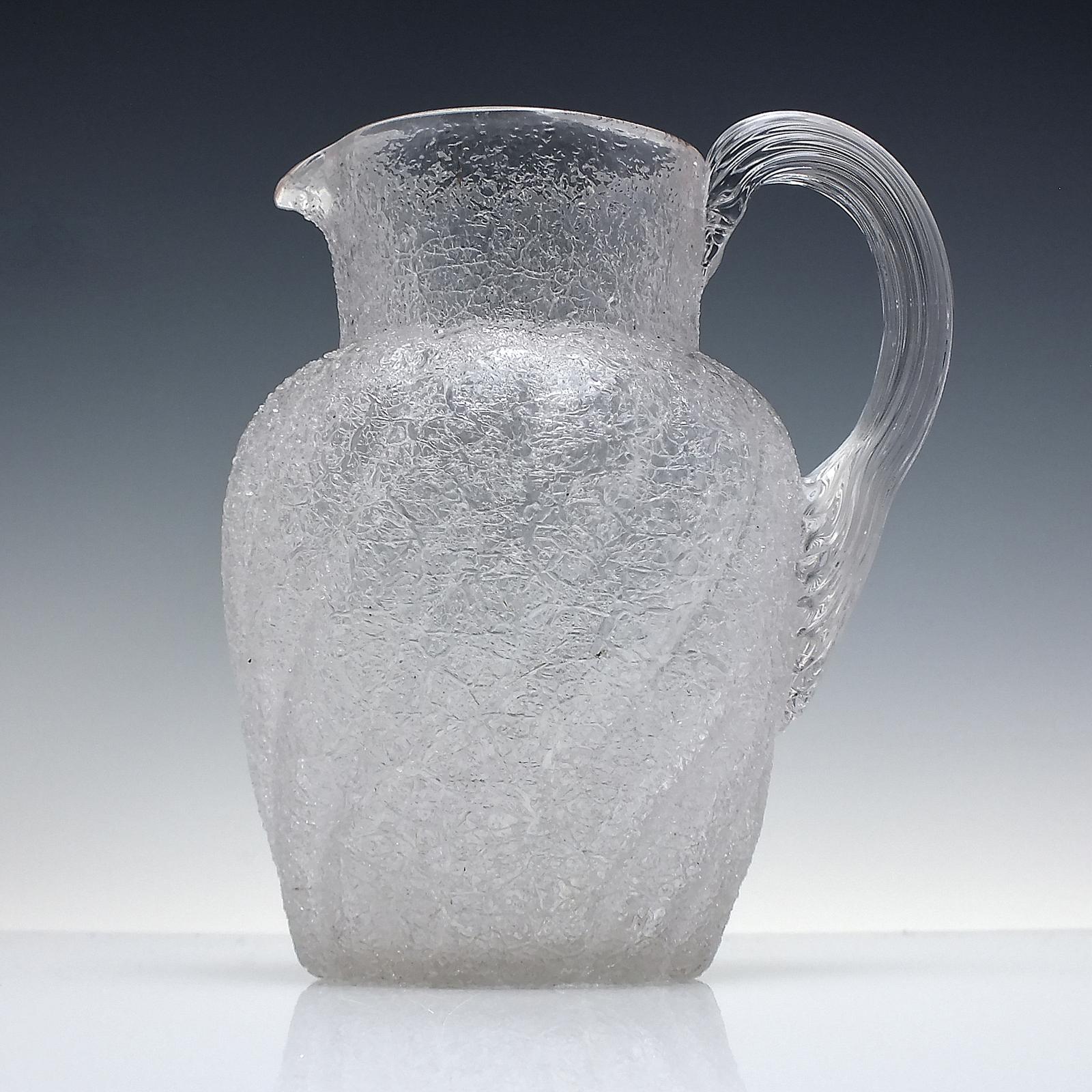 Victorian Overshot Glass Water Jug c.1880 (1 of 5) Victorian Overshot Glass Water Jug c.1880 (1 of 5)