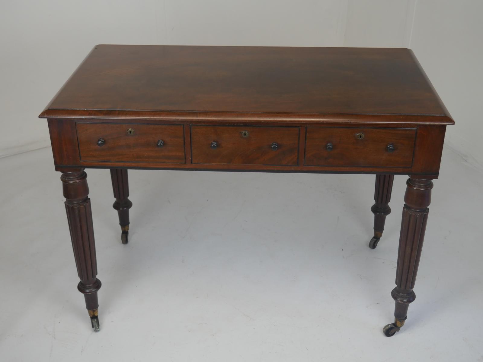 Antique Regency Desk Writing Table (1 of 13)