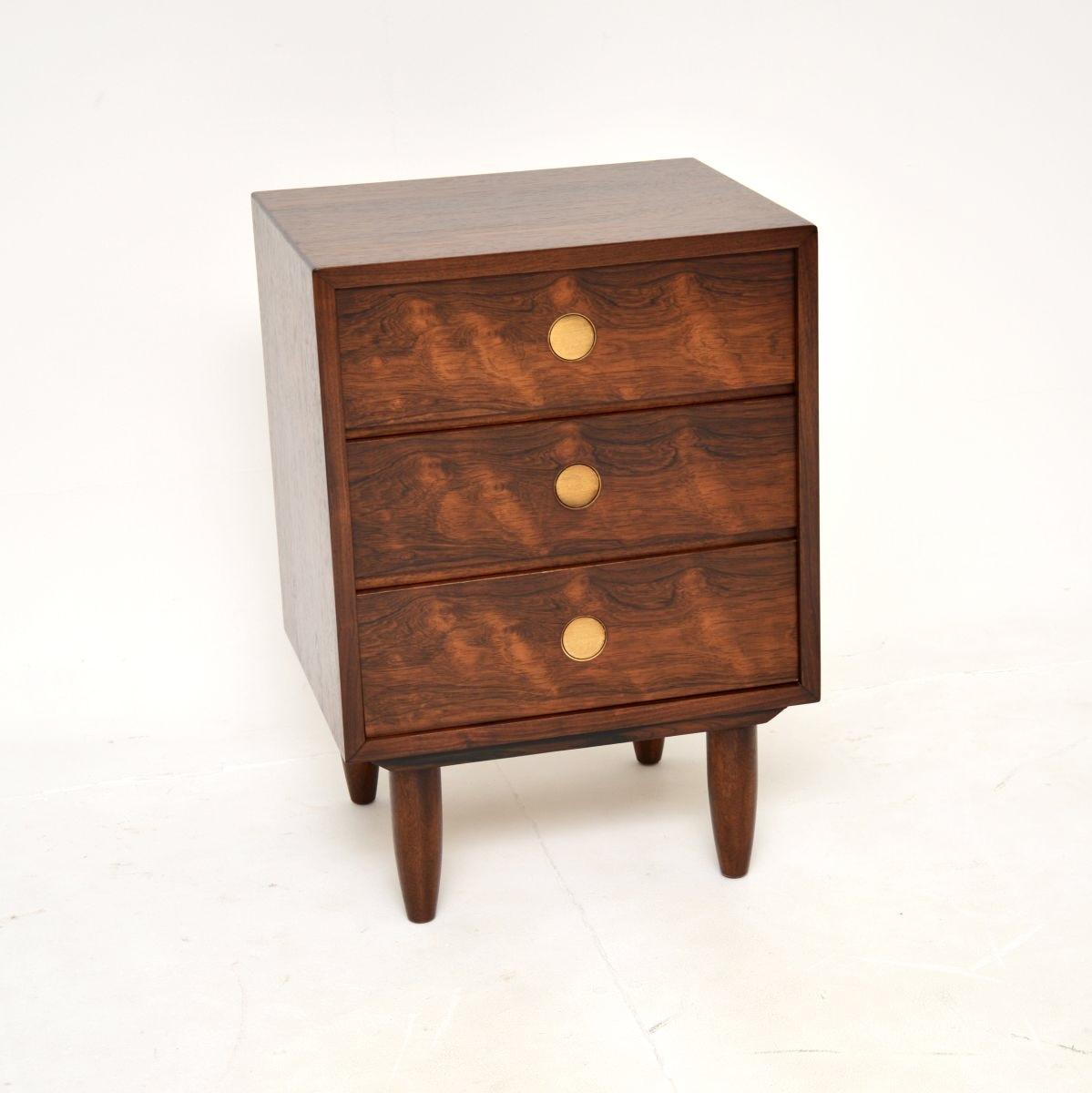 Danish Vintage Rosewood Bedside Chest (1 of 7)