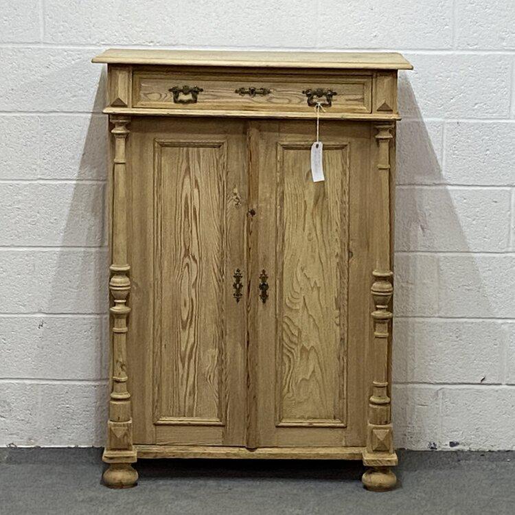 Tall Old Pine Vertigo Cupboard (1 of 4) Tall Old Pine Vertigo Cupboard (1 of 4)