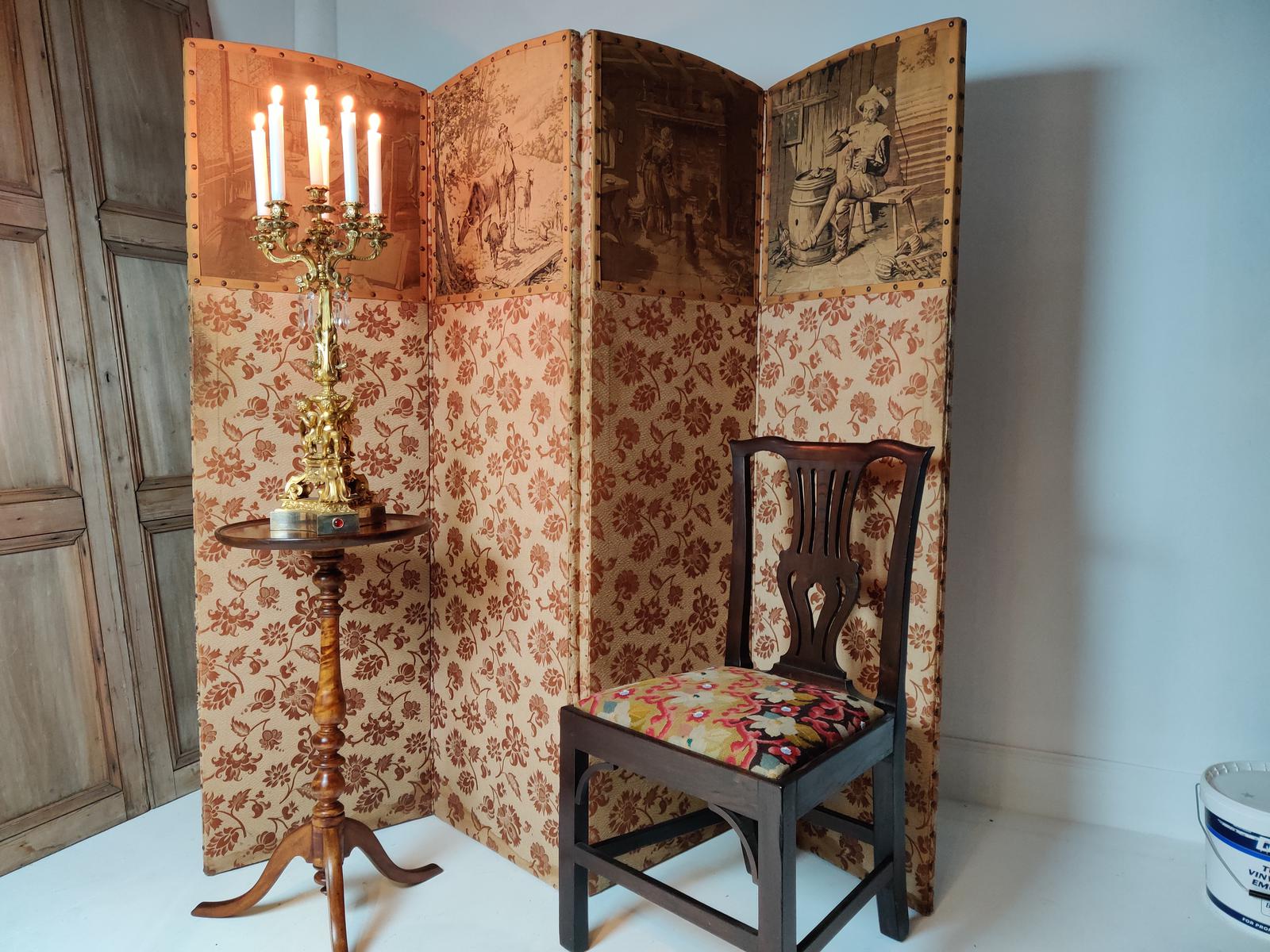 French Folding Screen - Room Divider (1 of 10) French Folding Screen - Room Divider (1 of 10)