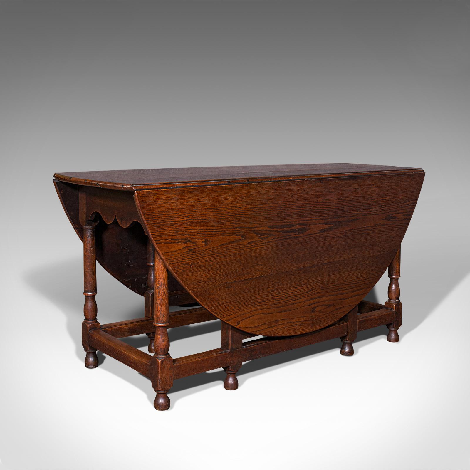 Large Antique Gateleg Table, English, Oak, Folding, Occasional, Victorian, 1900 (1 of 12) Large Antique Gateleg Table, English, Oak, Folding, Occasional, Victorian, 1900 (1 of 12)