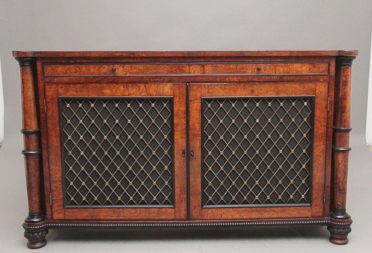 Early 19th Century Pollard Oak & Ebony Cabinet (1 of 18)