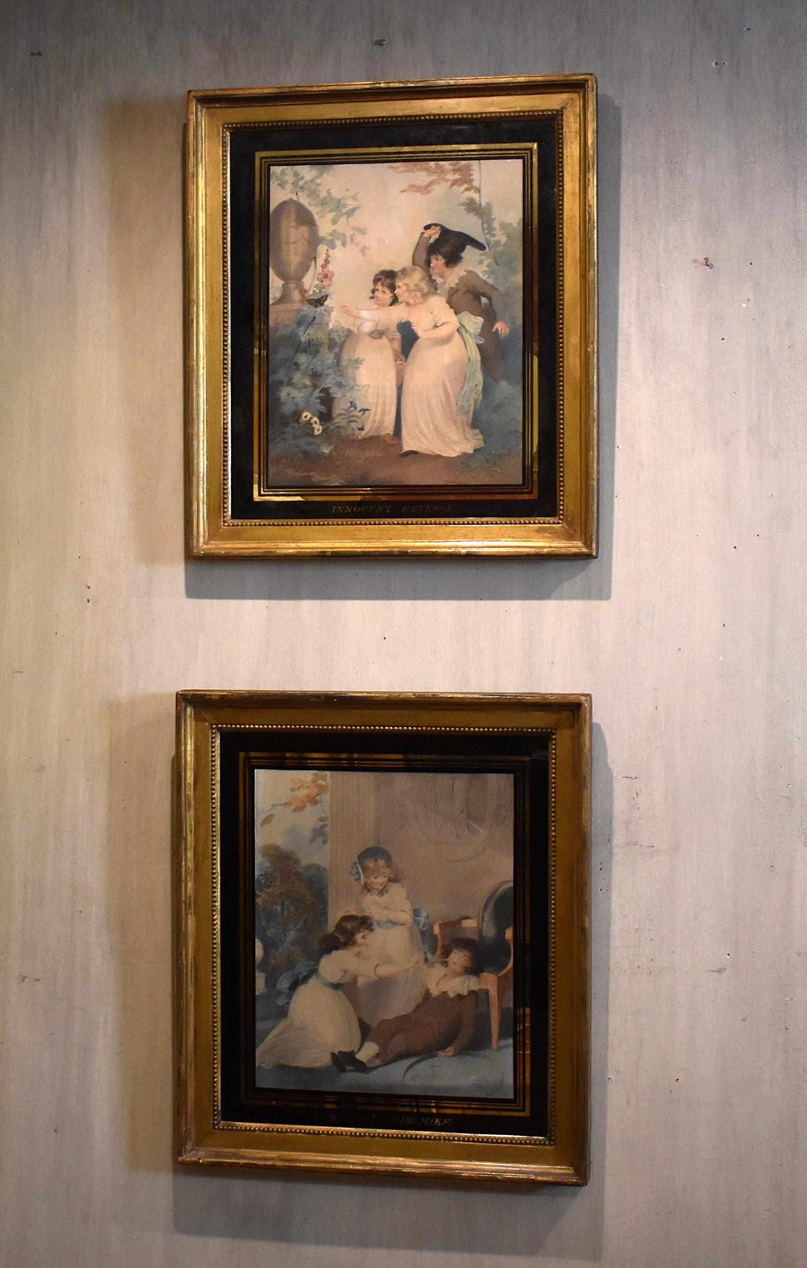 Fine Pair of Georgian Prints after Westall (1 of 8) Fine Pair of Georgian Prints after Westall (1 of 8)