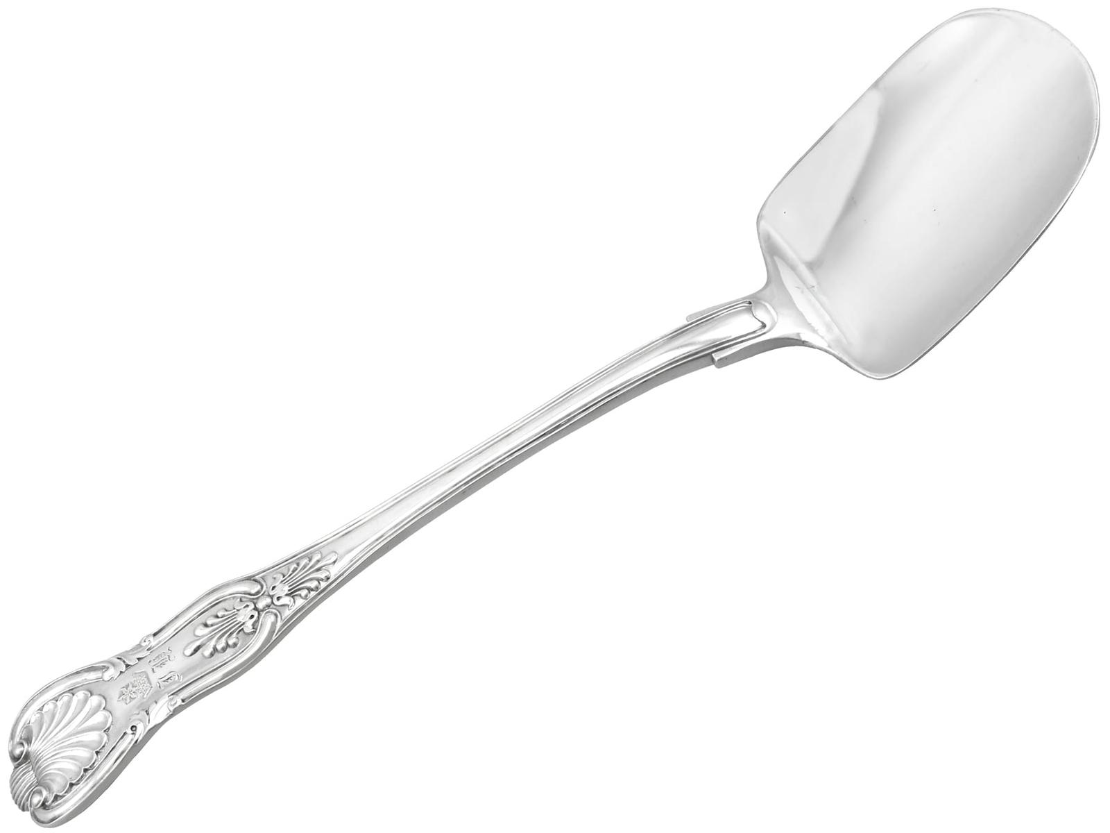 Antique William IV Sterling Silver Ice Cream Server (1 of 10)