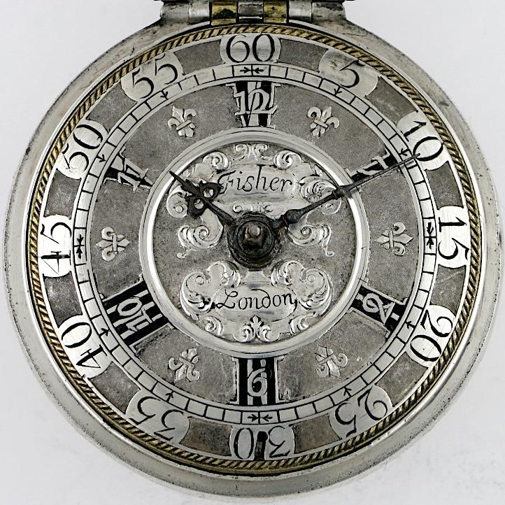 Antique Pocket Watch - Rare 6 Hour Dial, London c.1700 (1 of 17)