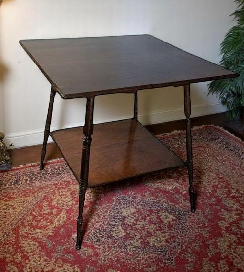 Late Victorian Walnut Occasional Table (1 of 4)