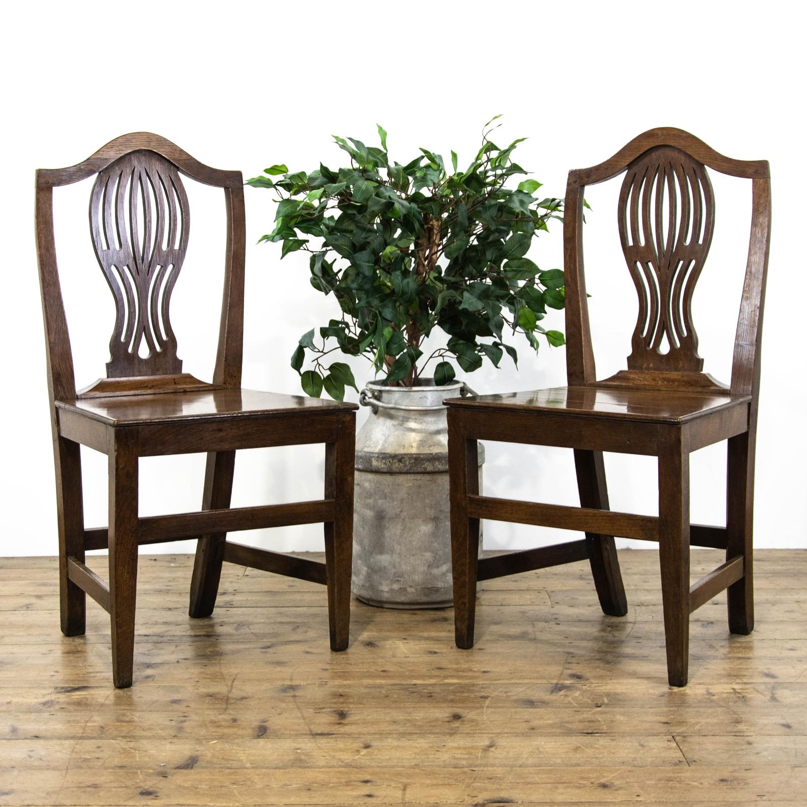 Pair of Antique Welsh Oak Chairs (1 of 10) Pair of Antique Welsh Oak Chairs (1 of 10)