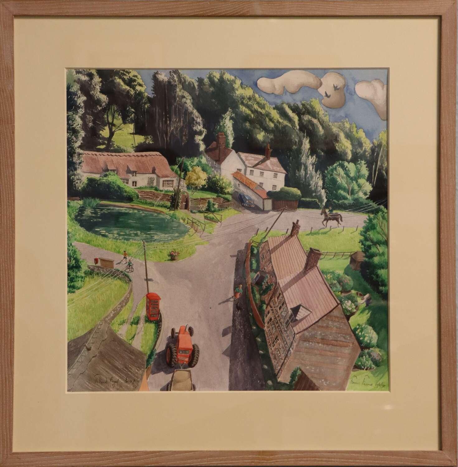 Francis Farmar - Watercolour (1 of 3) Francis Farmar - Watercolour (1 of 3)