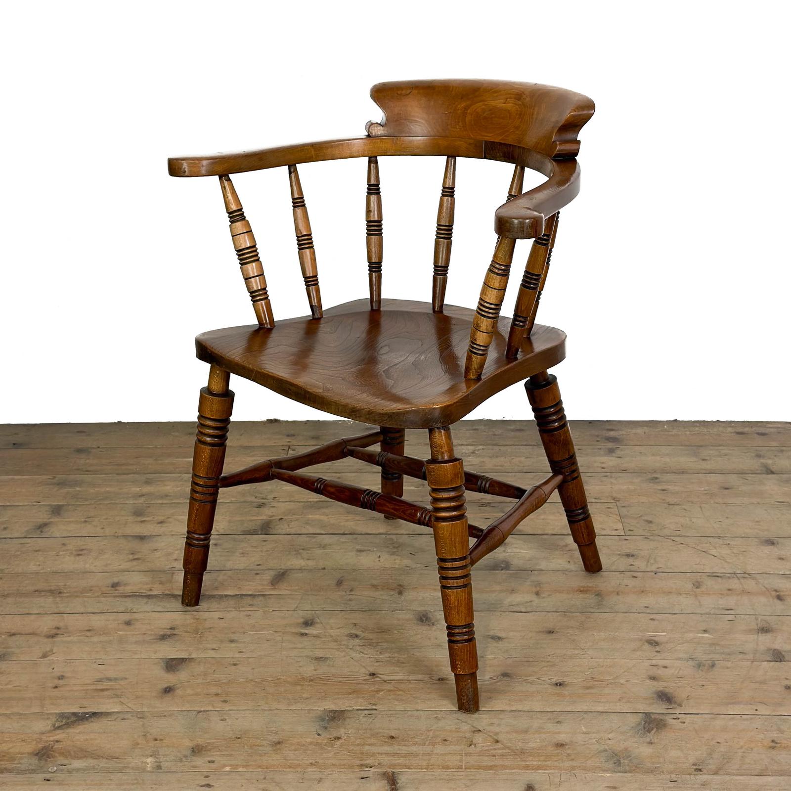 Antique Smoker’s Bow Captain’s Chair (1 of 7) Antique Smoker’s Bow Captain’s Chair (1 of 7)