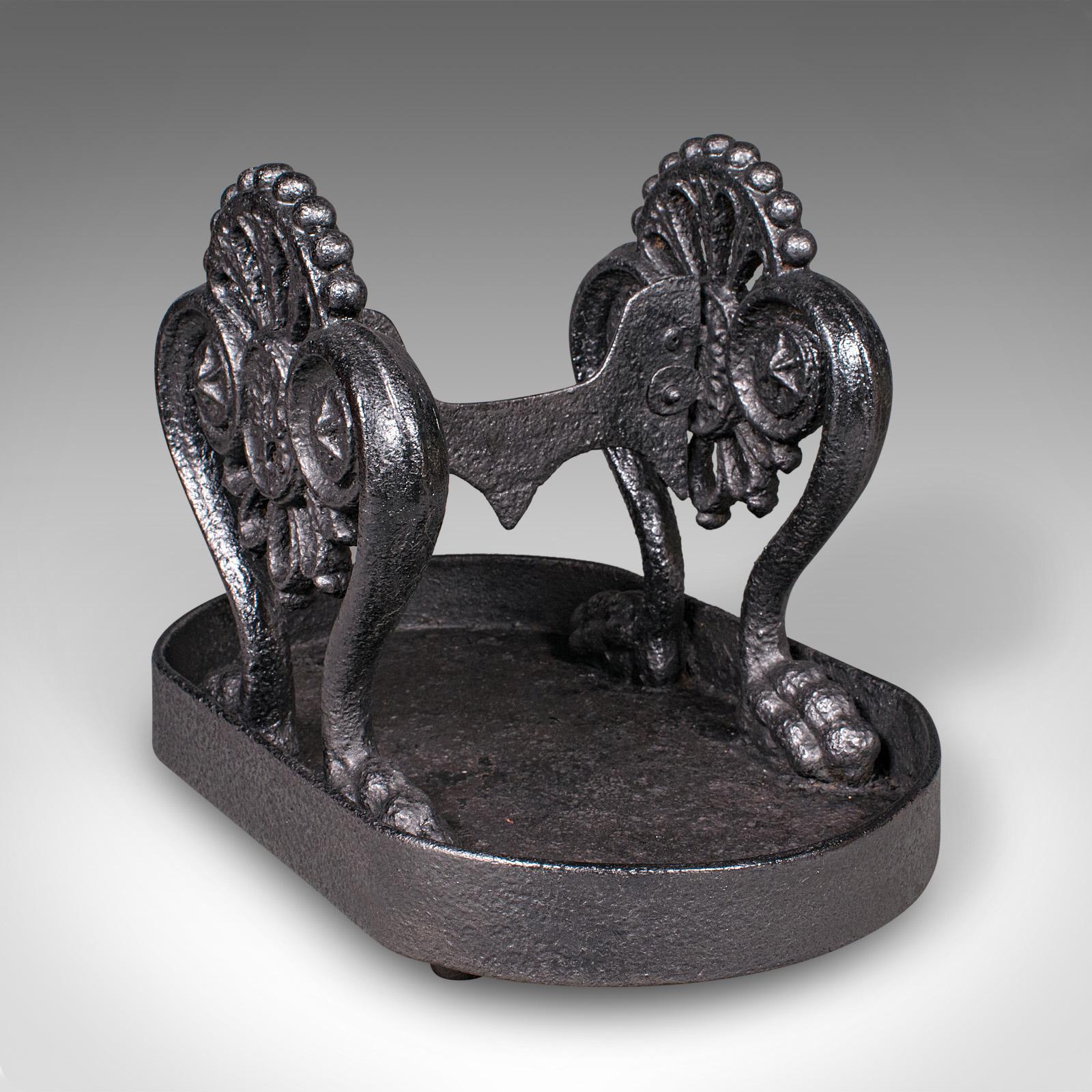 Large Antique Townhouse Boot Scraper, English, Shoe Pull, Georgian, Circa 1750 (1 of 9)