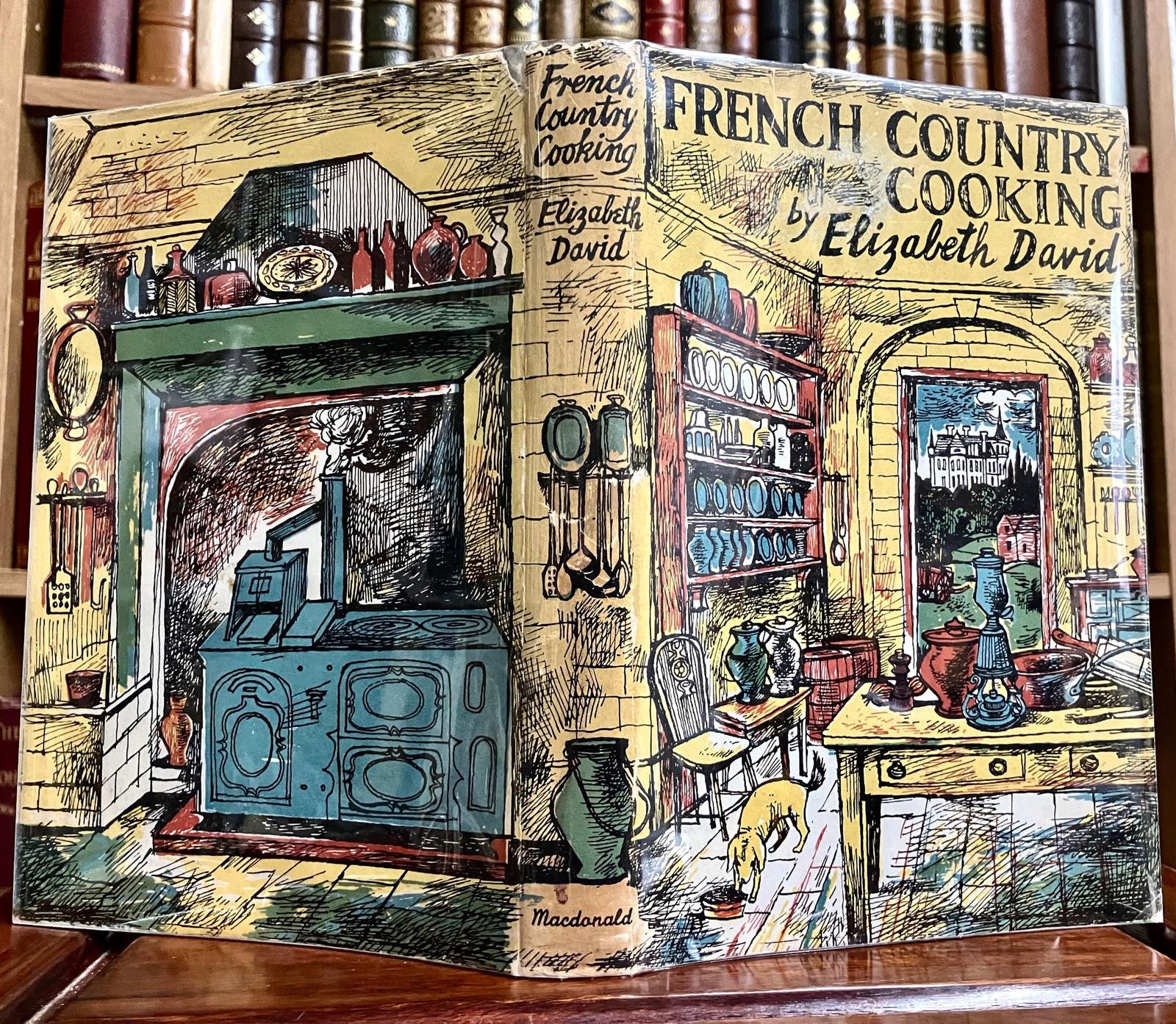 1965 French Country Cooking Elizabeth David John Minton Jacket + Illustrations (1 of 4)