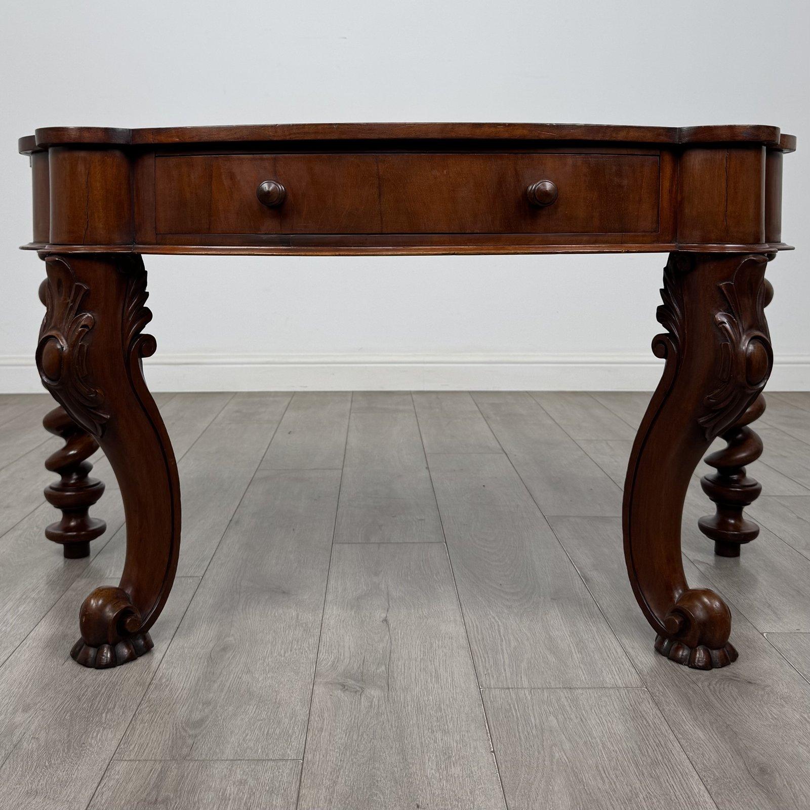 Antique Victorian Mahogany Console Table | Cabriole & Twist Legs | AF-6665 (1 of 12) Antique Victorian Mahogany Console Table | Cabriole & Twist Legs | AF-6665 (1 of 12)