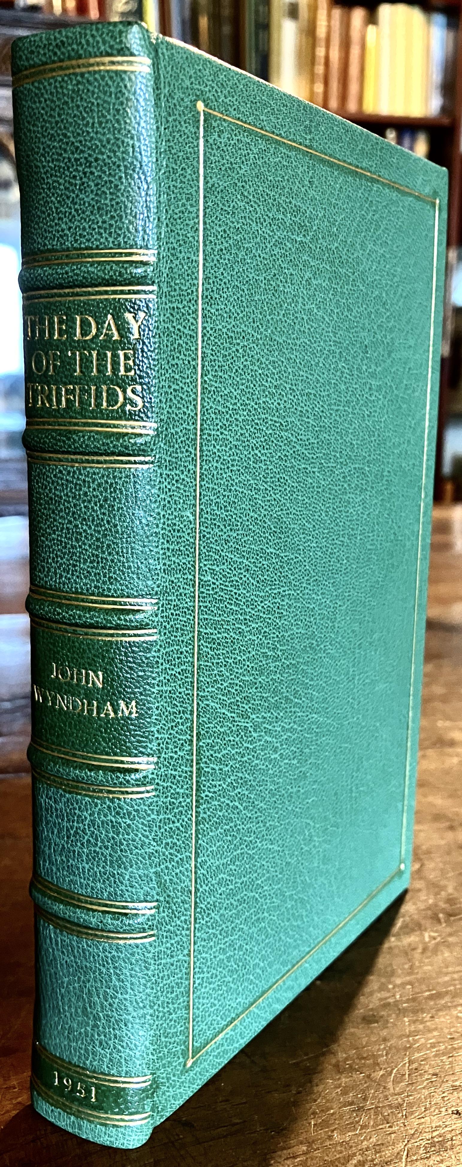 1951 The Day of the Triffids 1st Ed by John Wyndham Full Leather Binding + Case (1 of 4) 1951 The Day of the Triffids 1st Ed by John Wyndham Full Leather Binding + Case (1 of 4)