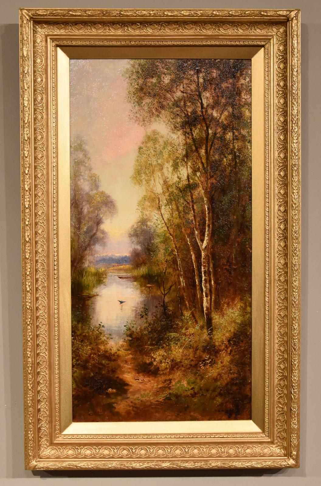 Oil Painting Pair by Ernest Charles Walbourn “A Tranquil River Scene” (1 of 5) Oil Painting Pair by Ernest Charles Walbourn “A Tranquil River Scene” (1 of 5)