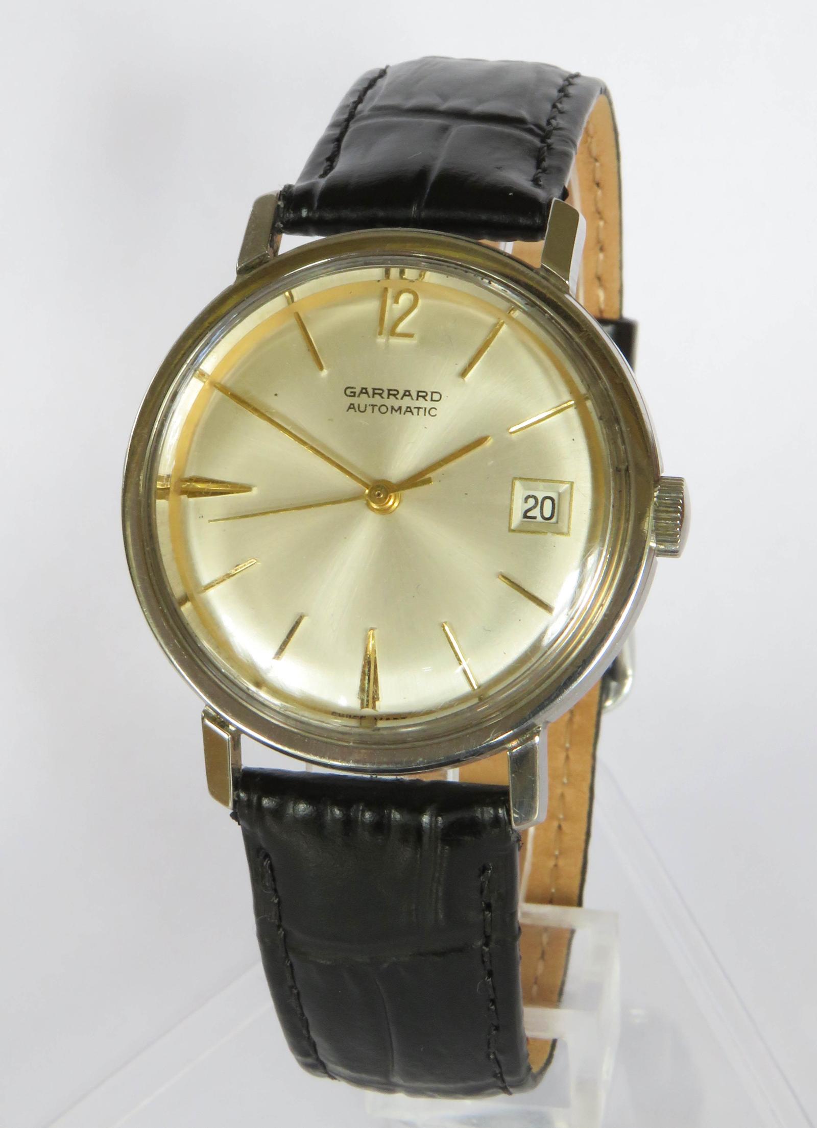 Watch : Gents 1960s Garrard Wrist Watch (1 of 5)