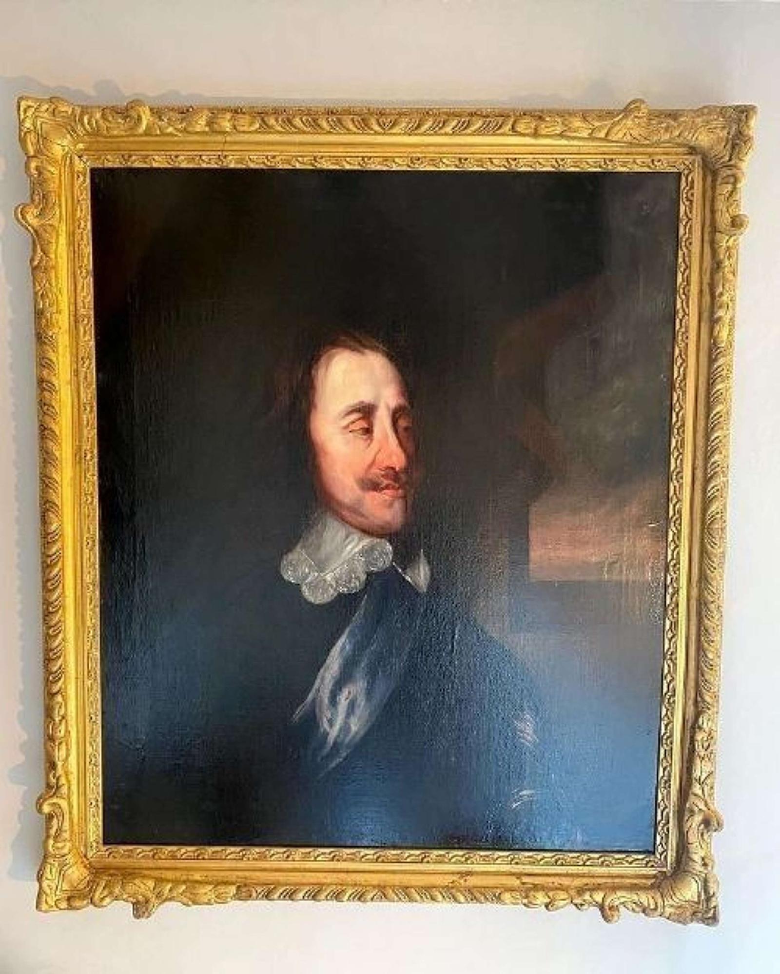 17th Century Oil Portrait King Charles I Circle of Sir Peter Lely Royal Antique Paintings in Misc (1 of 26) 17th Century Oil Portrait King Charles I Circle of Sir Peter Lely Royal Antique Paintings in Misc (1 of 26)
