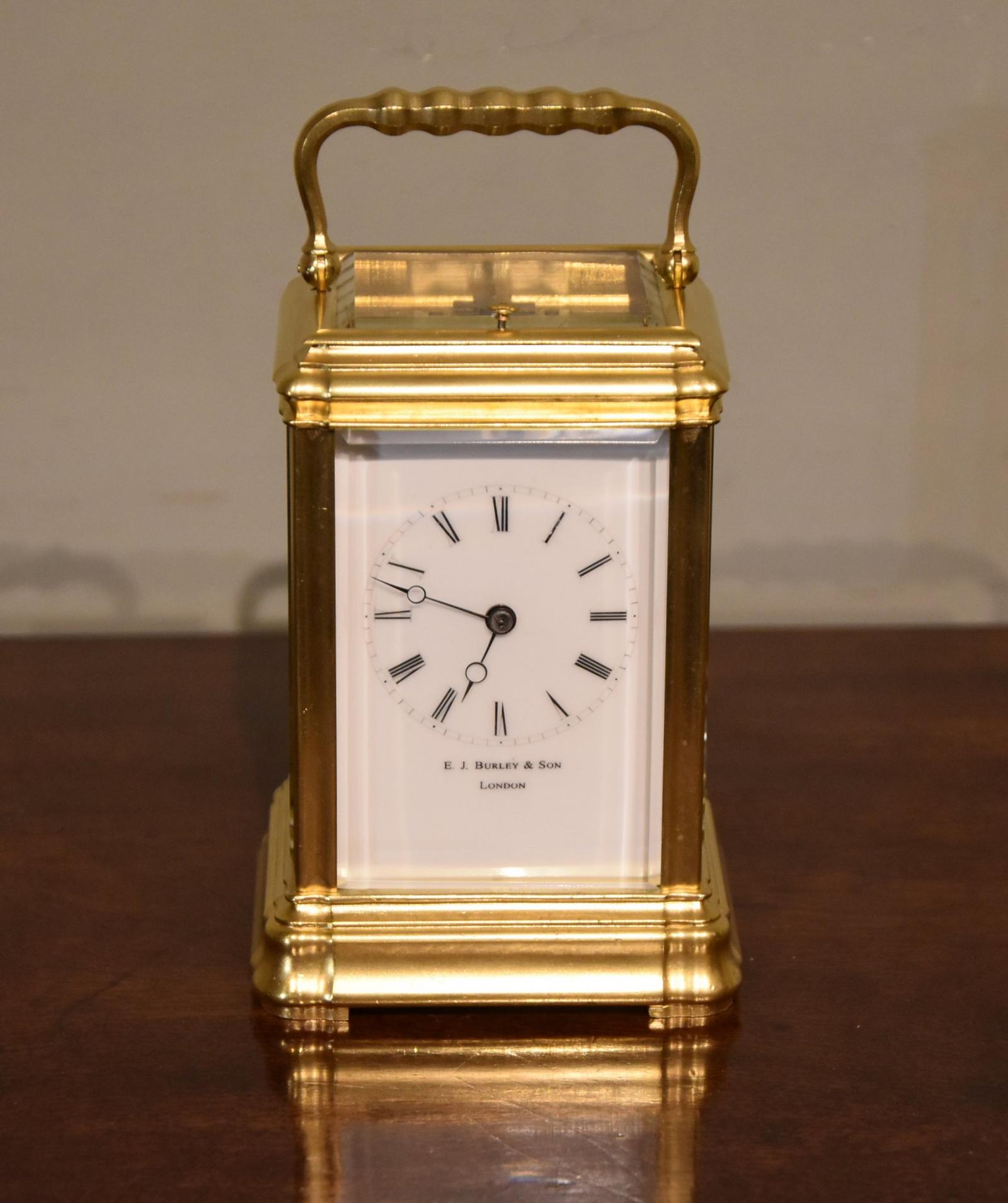 Bell Striking Carriage Clock in Gorge Case (1 of 4)