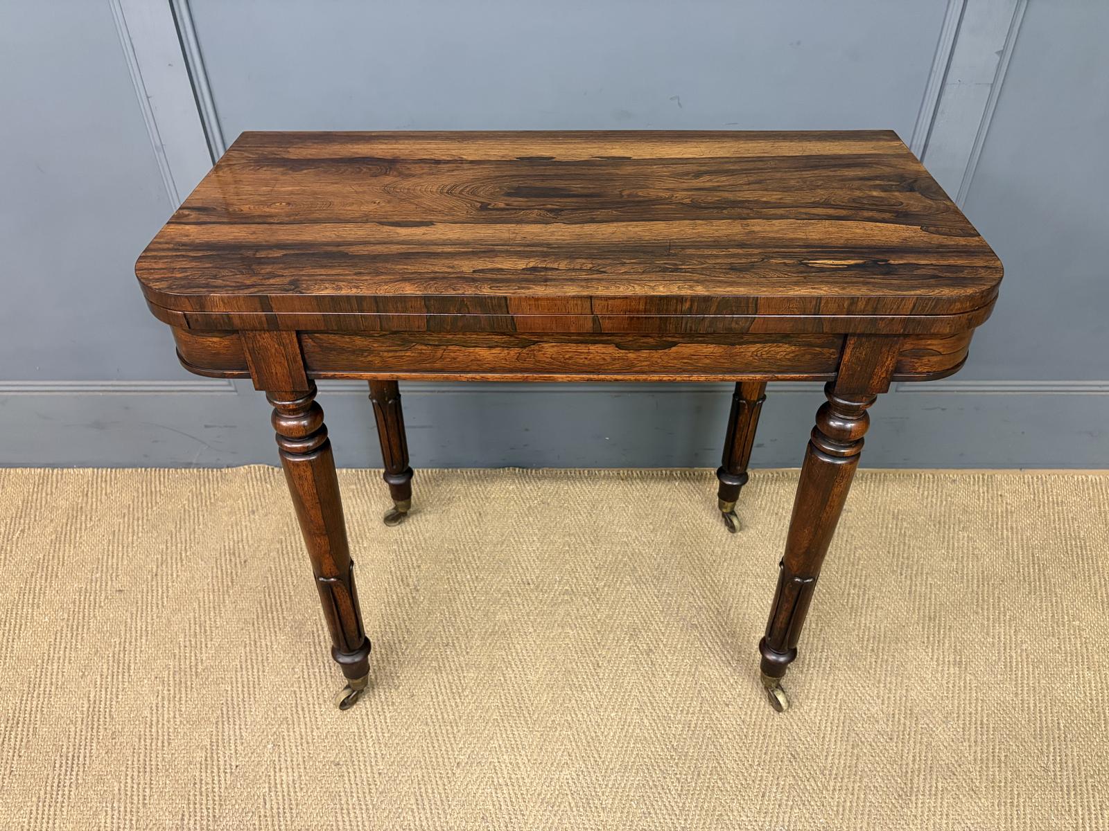 Early Victorian Rosewood Card Table (1 of 22) Early Victorian Rosewood Card Table (1 of 22)