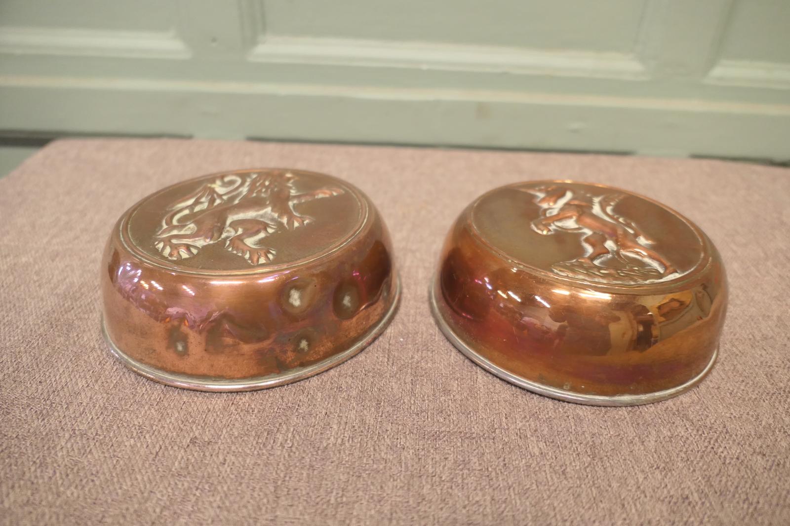 Two 19th Century Jelly Moulds, the Lion and The Unicorn (1 of 6)