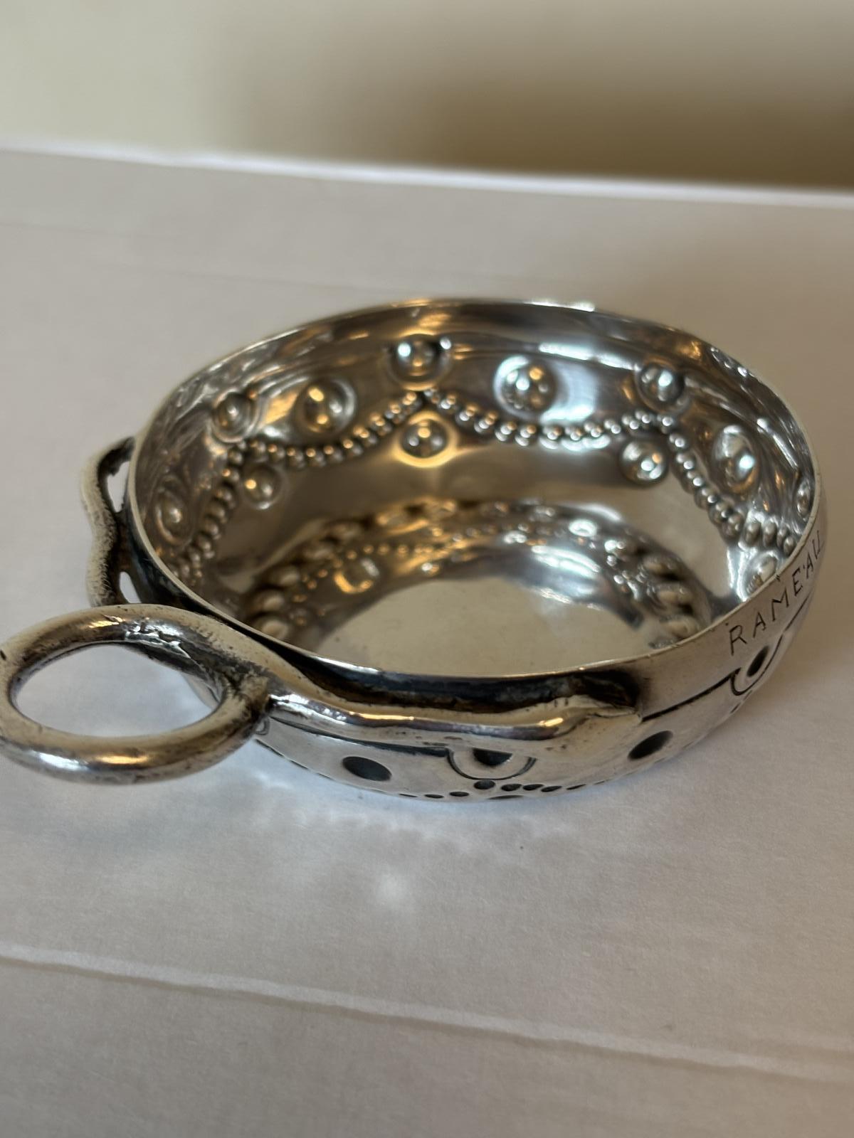 French 18th Century Silver Wine Taster Taste Vin 1794 Rameau Aloxe (1 of 18) French 18th Century Silver Wine Taster Taste Vin 1794 Rameau Aloxe (1 of 18)