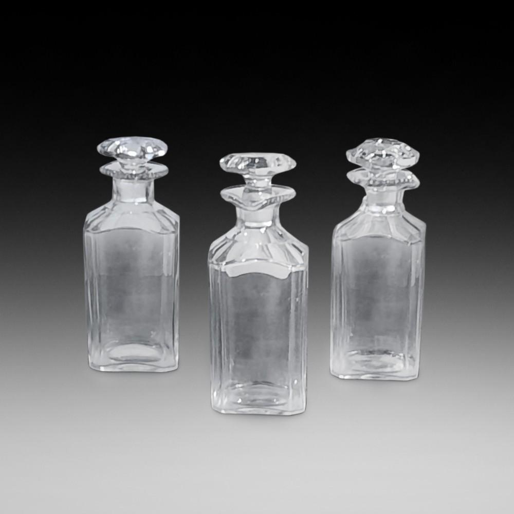 Set of 3 William IV Decanters (1 of 5)