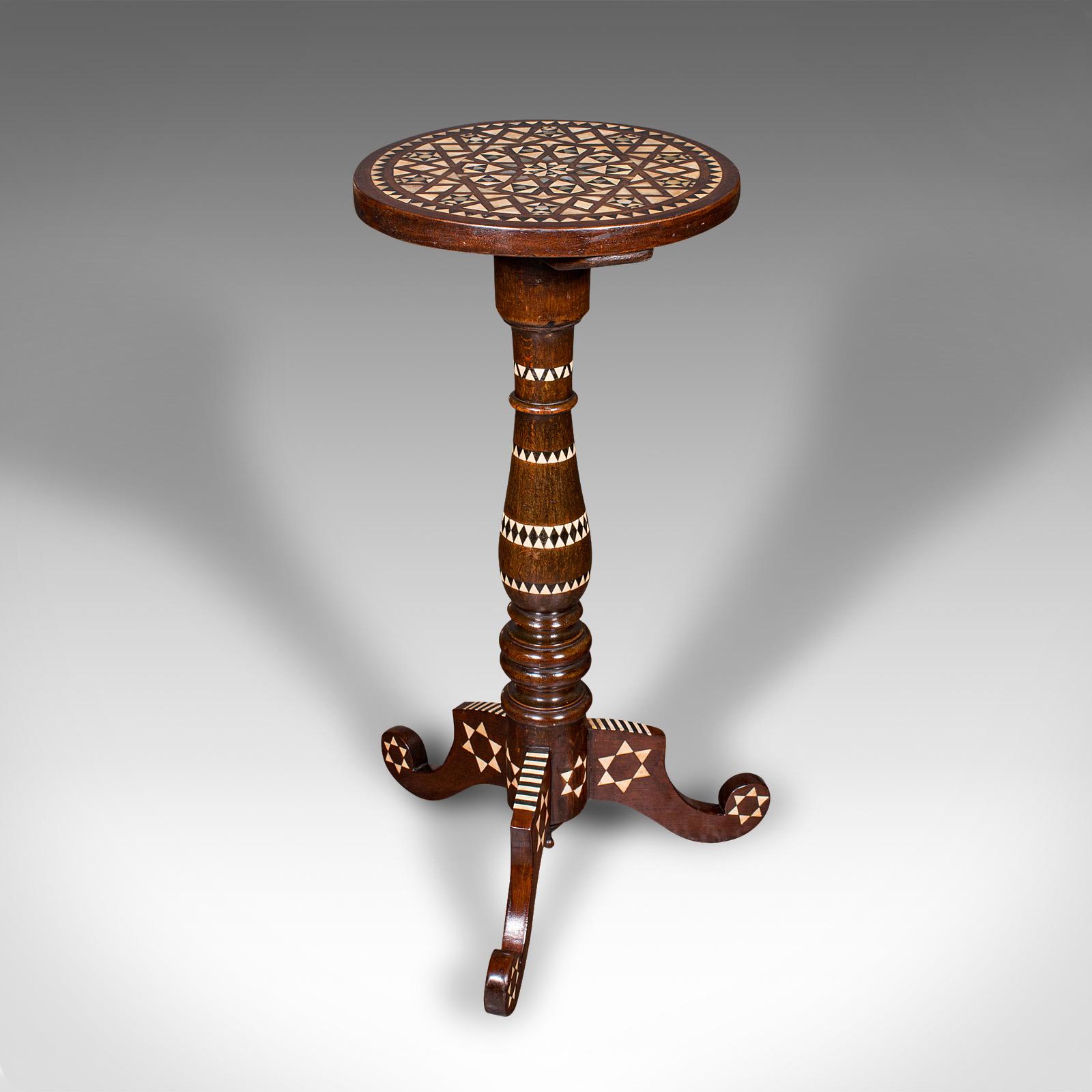 Small Vintage Hookah Table, Middle Eastern, Side, Moorish Taste, Mid Century (1 of 10) Small Vintage Hookah Table, Middle Eastern, Side, Moorish Taste, Mid Century (1 of 10)